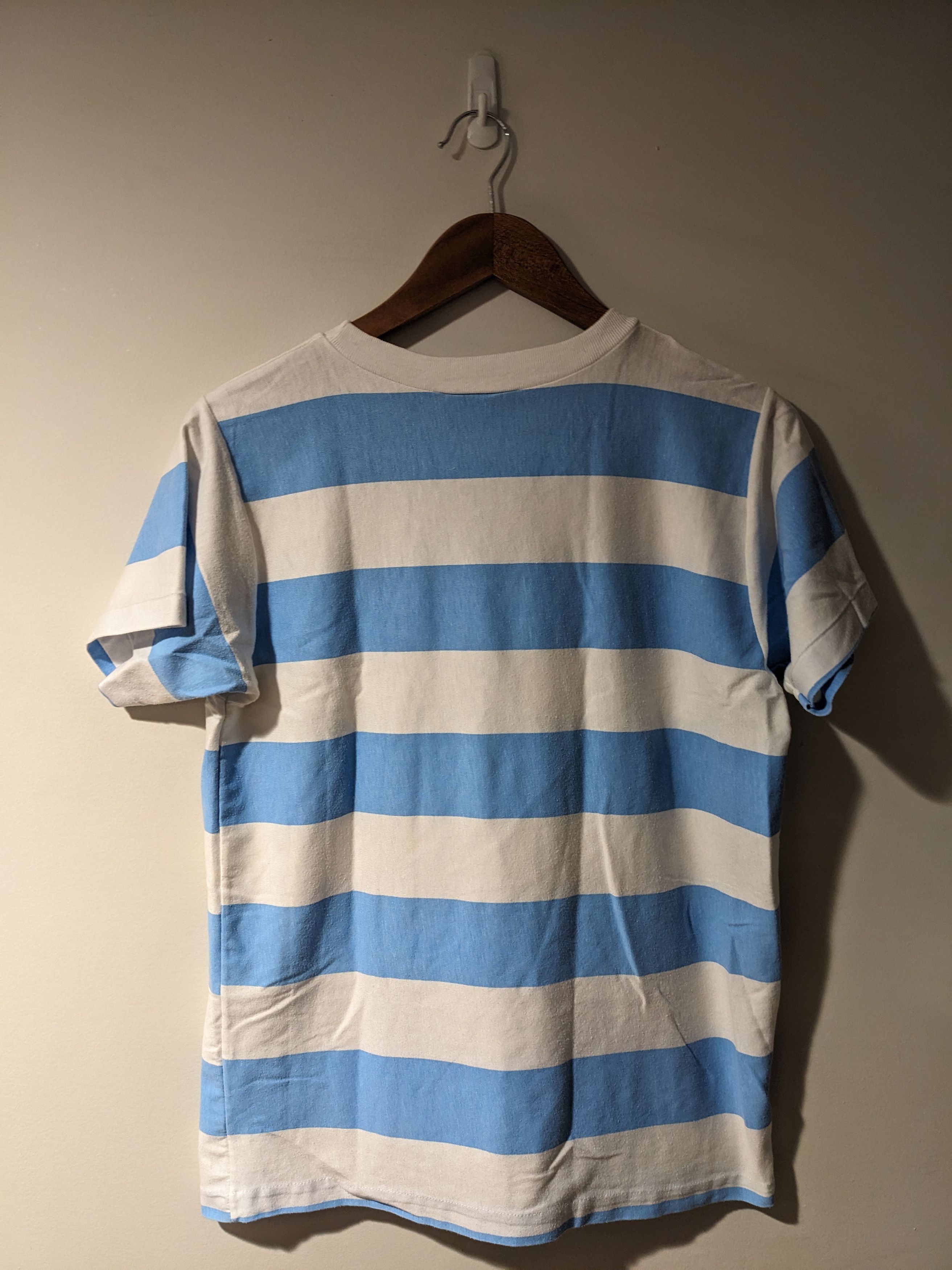 Vintage Vintage 1988 Beverly Hills Shopping Club Stripe T-Shirt Size US M / EU 48-50 / 2 - 8 Thumbnail