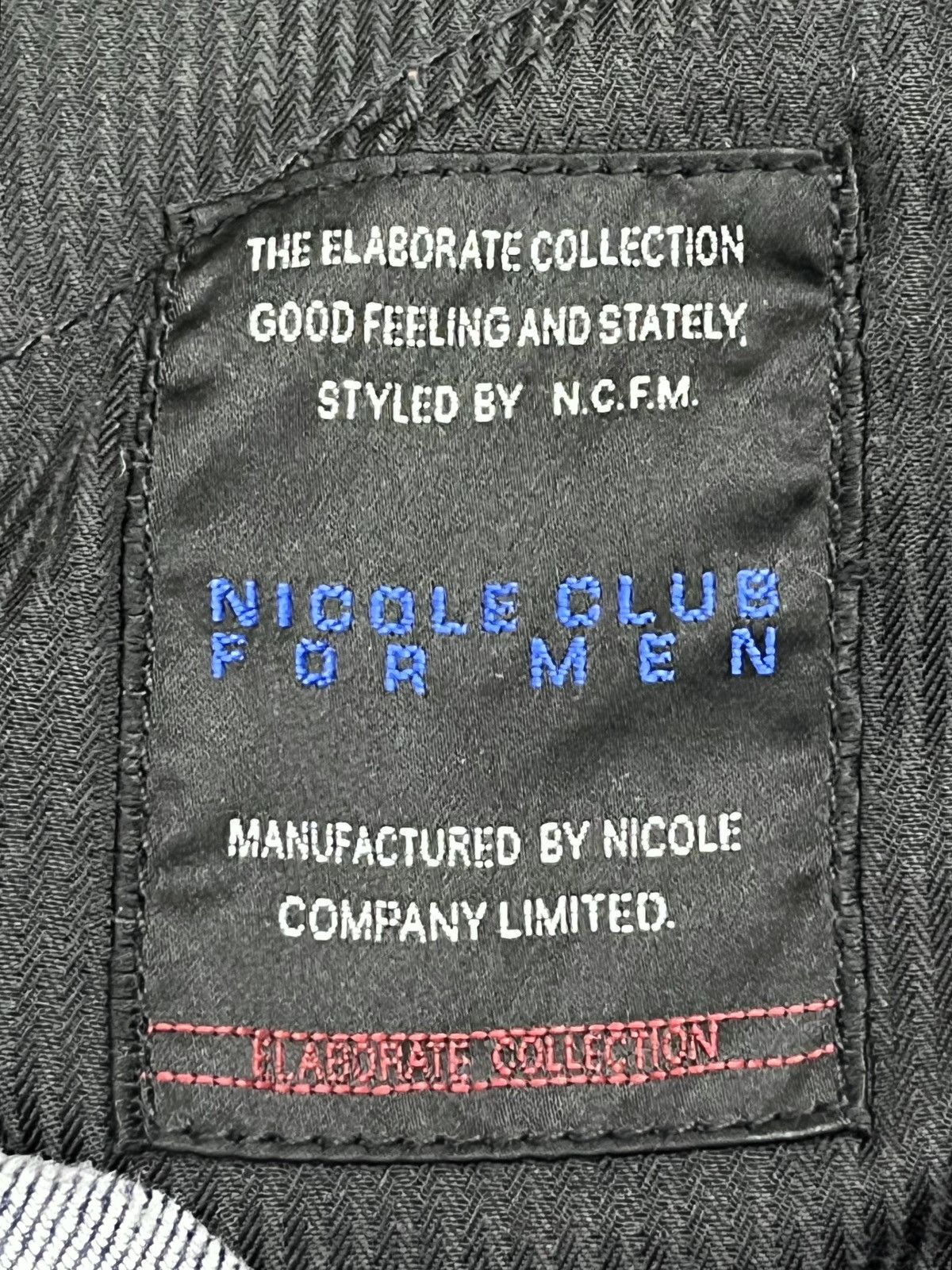 Nicole Club Vintage NICOLE CLUB for MEN Denim Kapital Vibes, Gem Detail Size US 29 - 13 Thumbnail