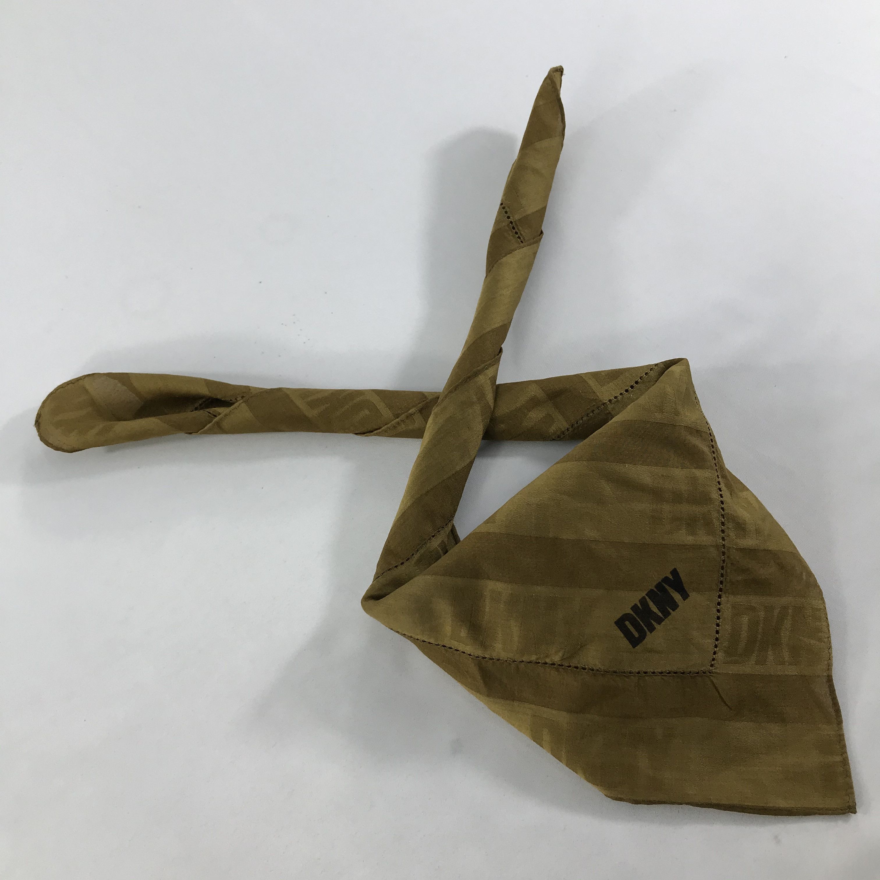 DKNY × Vintage DKNY Bandana / Handkerchief / Neckerchief - S1720 Size ONE SIZE - 4 Thumbnail