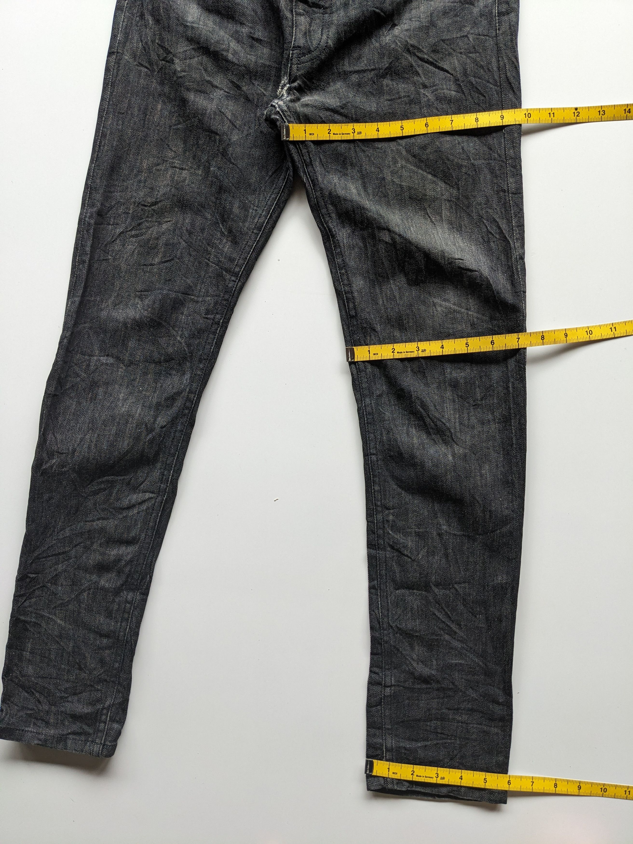 Denime × If Six Was Nine × Japanese Brand Full-Bk embellish zipper super black Size US 31 - 7 Thumbnail