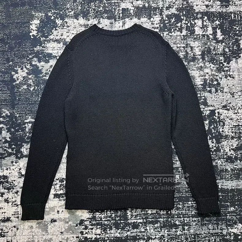 Fendi Fendi Letter Logo Jacquard Knit Woolen Sweater Size US M / EU 48-50 / 2 - 2 Thumbnail