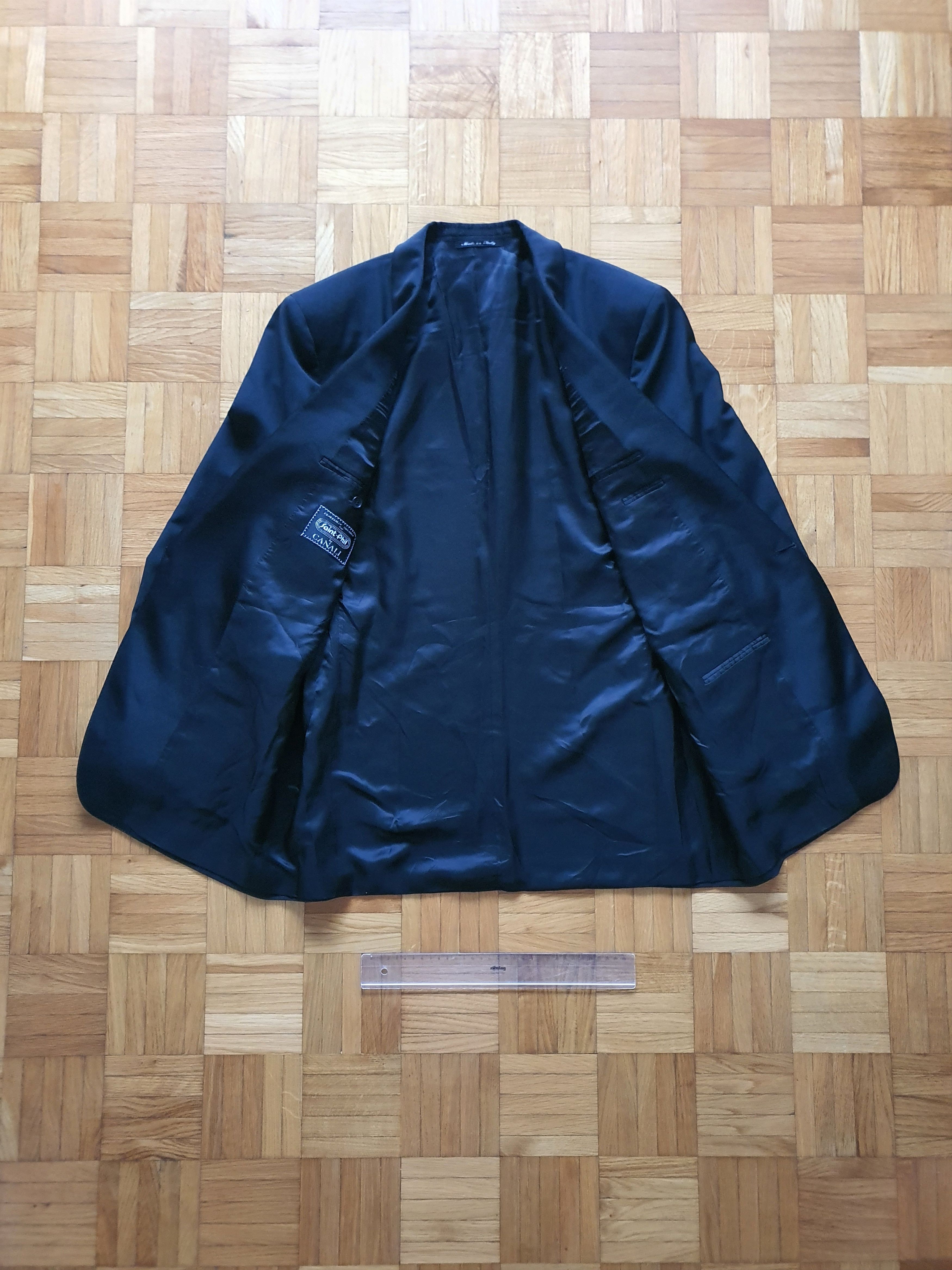 Canali Vintage Tux Tuxedo Dinner Jacket (Black Tie) - Sz EU 52 Size 42R - 4 Thumbnail