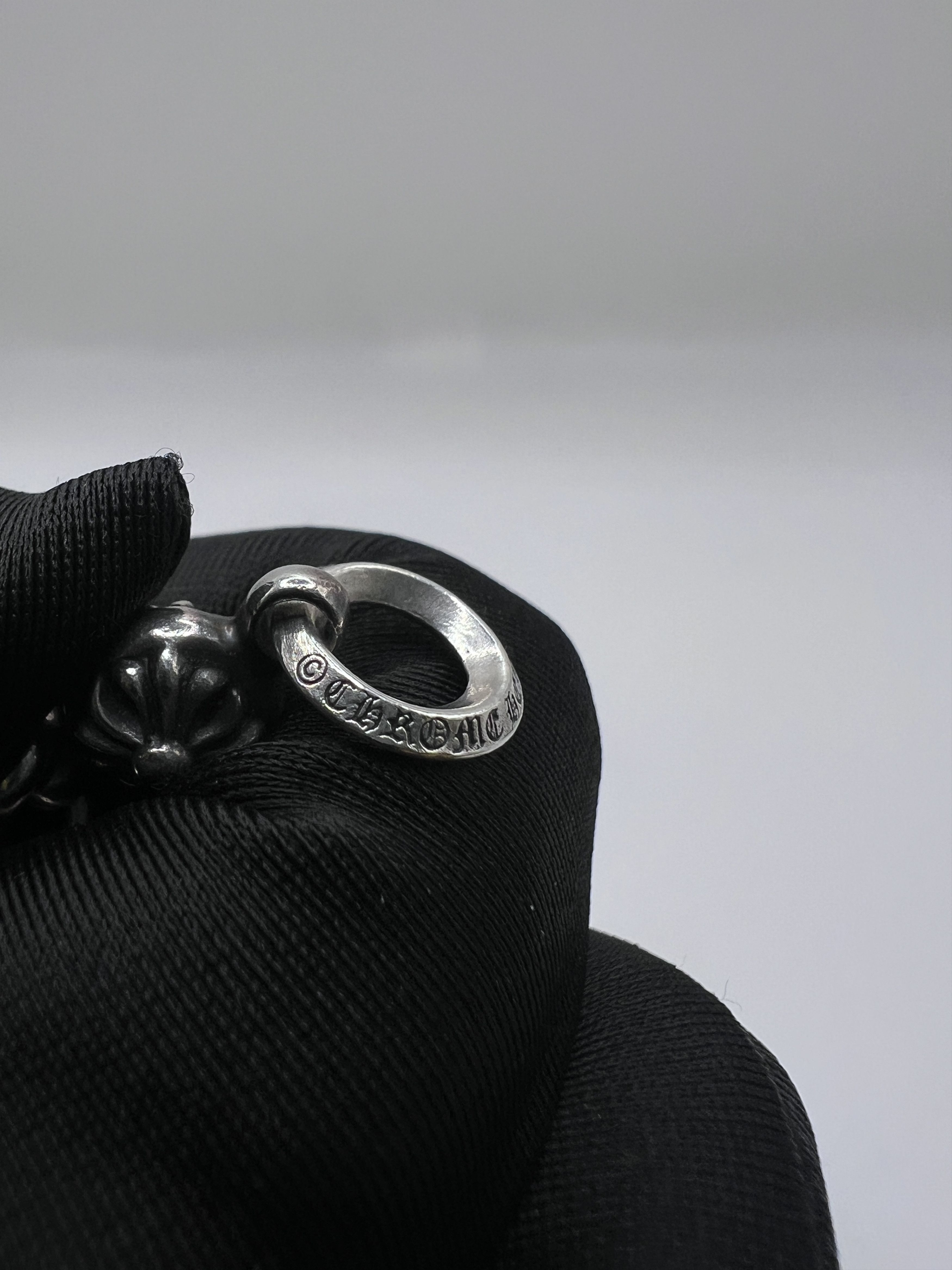 Chrome Hearts Chrome Hearts 1 Ball TINY CROSS Pendant With Ball Chain Size ONE SIZE - 11 Thumbnail