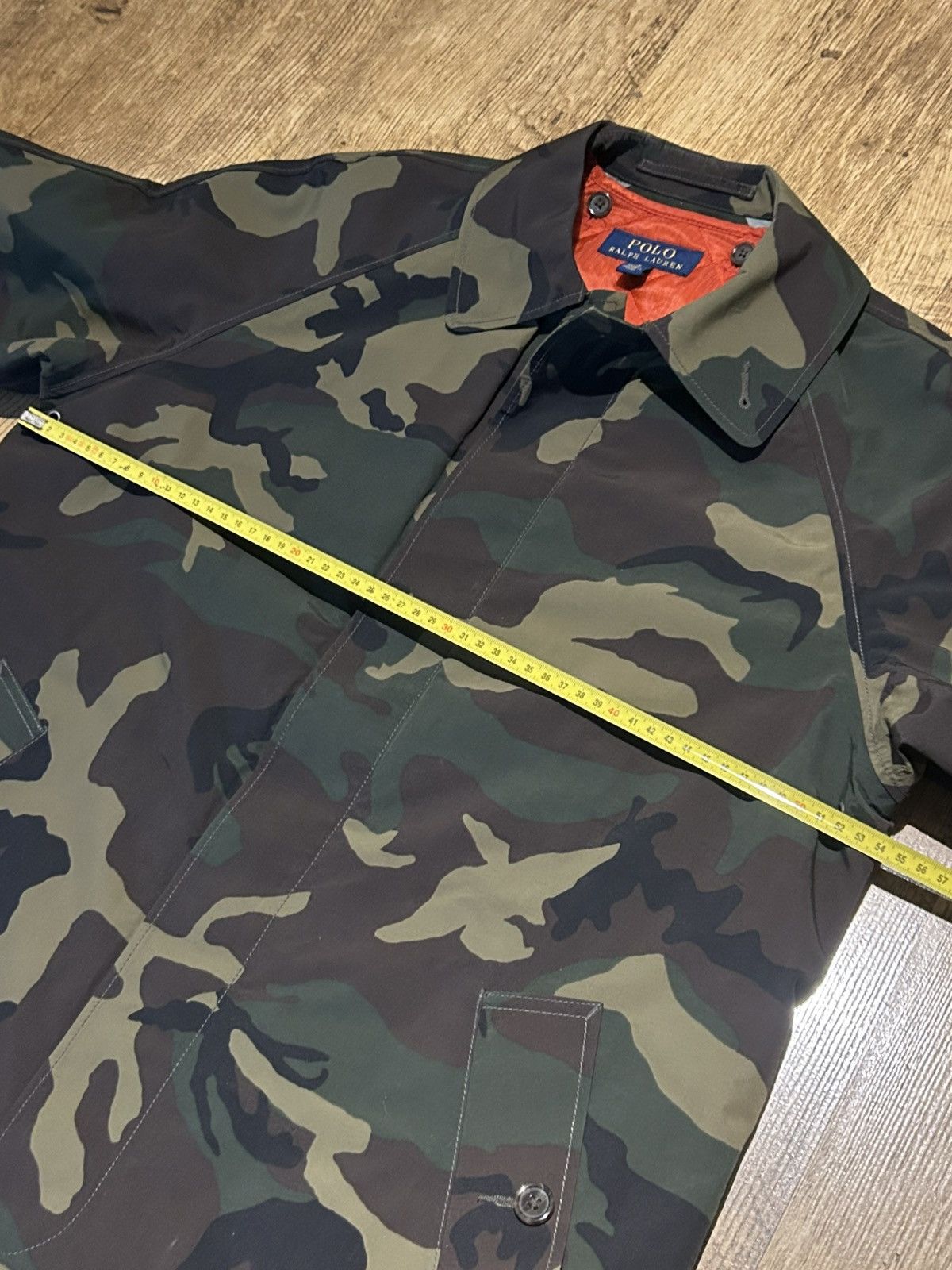 Polo Ralph Lauren Polo Ralph Lauren 2in1 Water Repellant Camo Mac Coat - Small Size US S / EU 44-46 / 1 - 12 Thumbnail