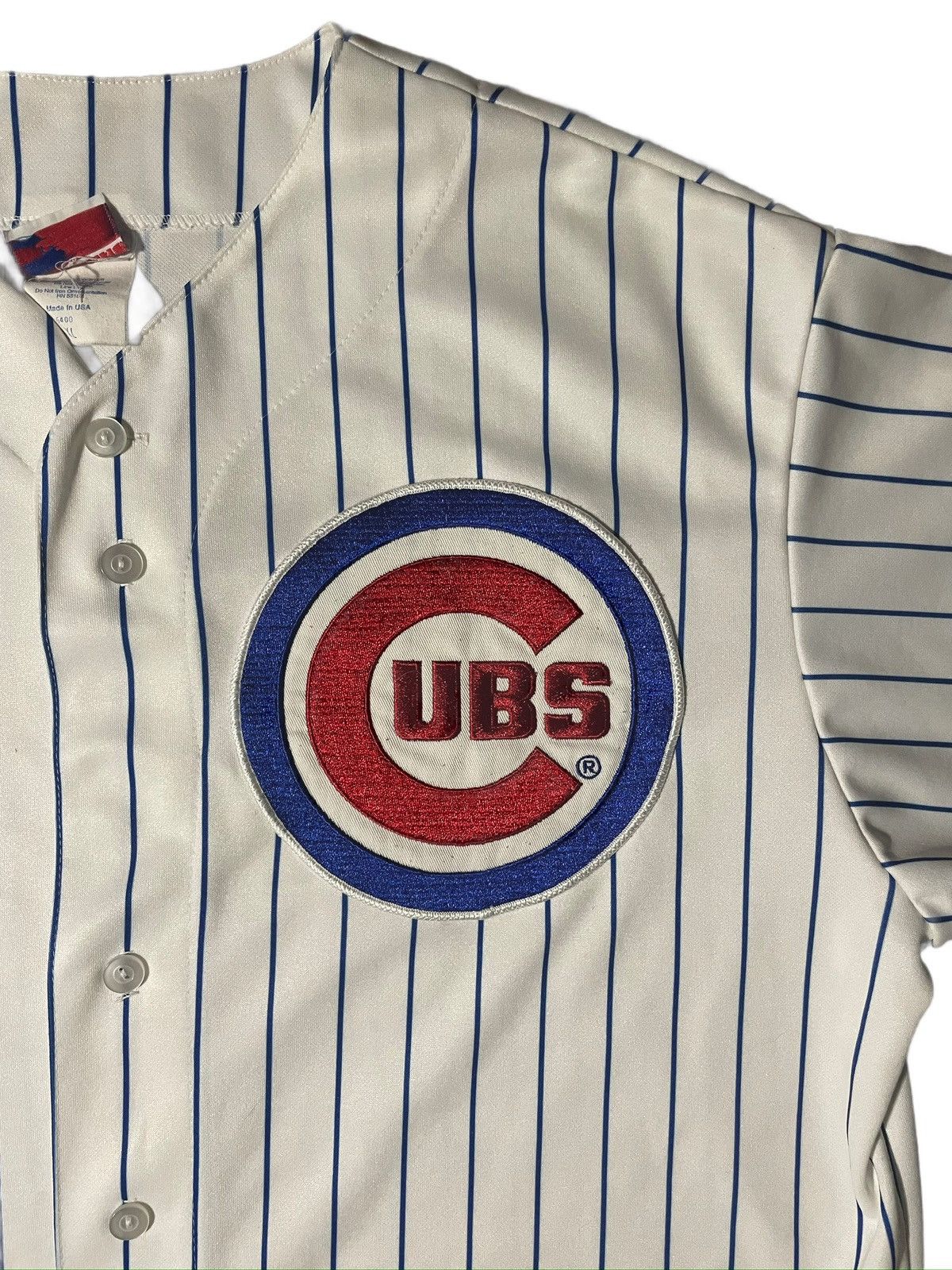 Majestic Chicago Cubs pinstripe jersey Size US XL / EU 56 / 4 - 2 Thumbnail
