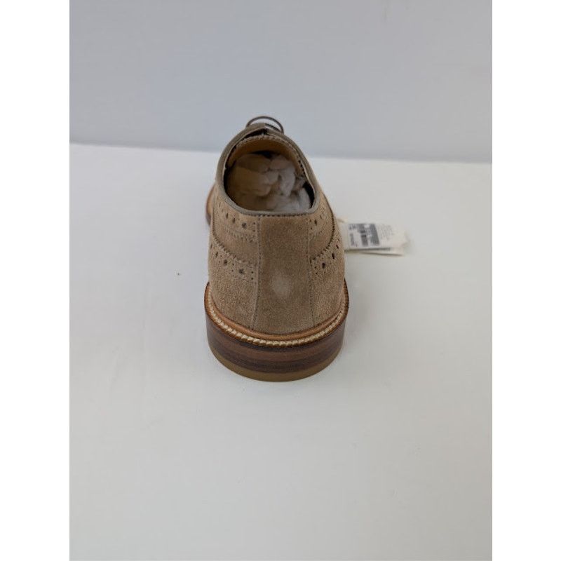 Brunello Cucinelli o1rshd1 Suede Longwing Brogue Derby Boots in Brown Size US 12 / EU 45 - 15 Thumbnail