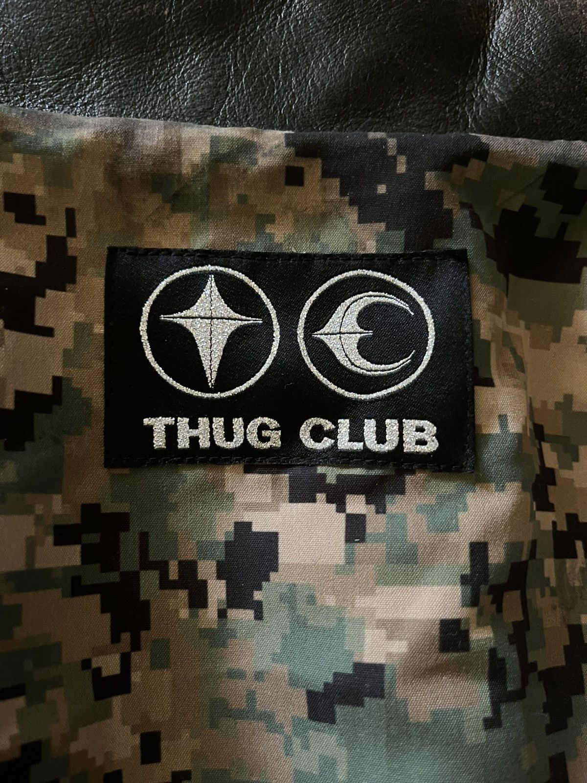 Thug Club thug club leather soldier bio jacket Size US M / EU 48-50 / 2 - 7 Thumbnail