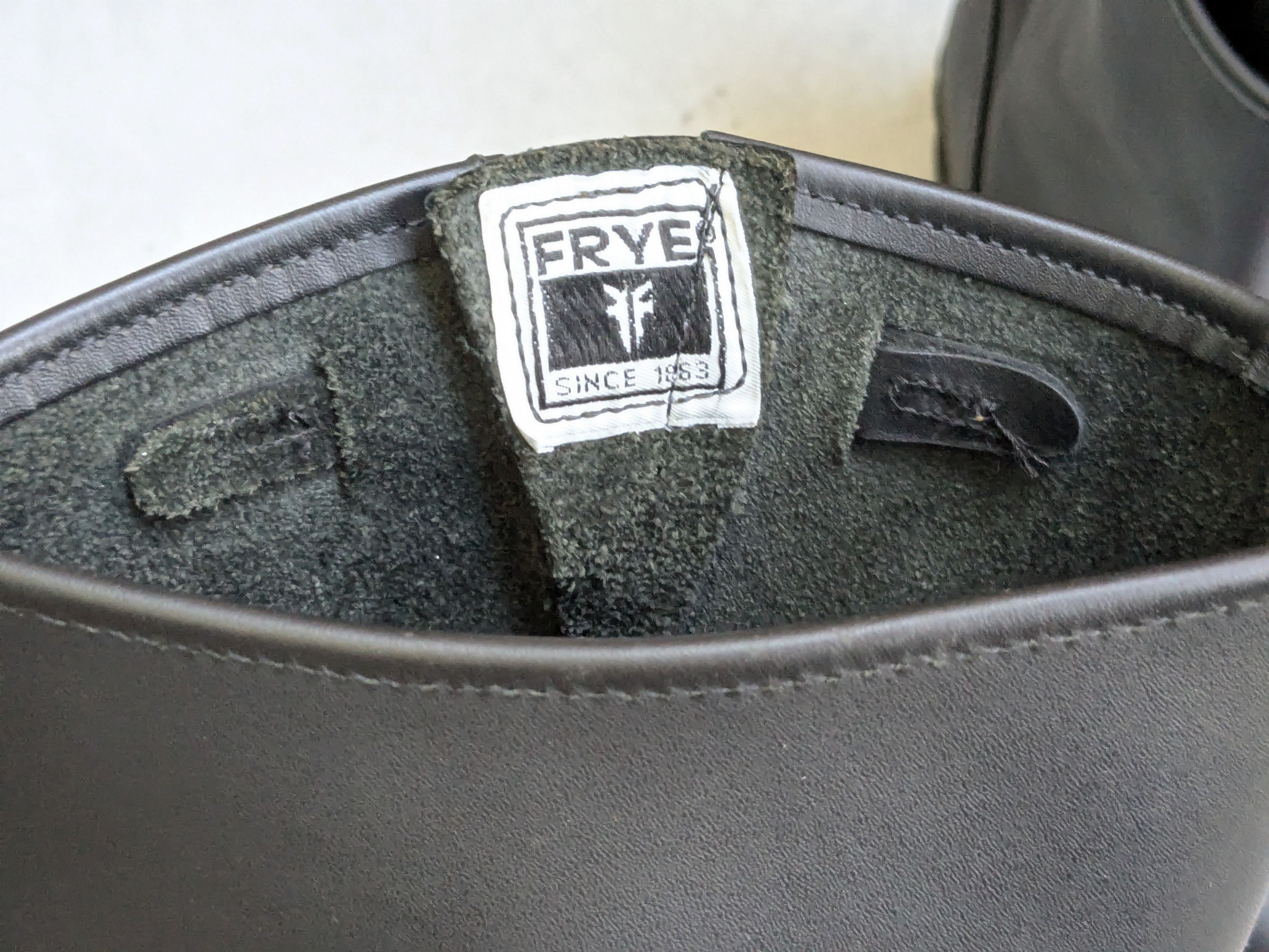 Frye Frye Engineer Boots Black Leather 11 M Buckle Strap Size US 11 / EU 44 - 6 Thumbnail