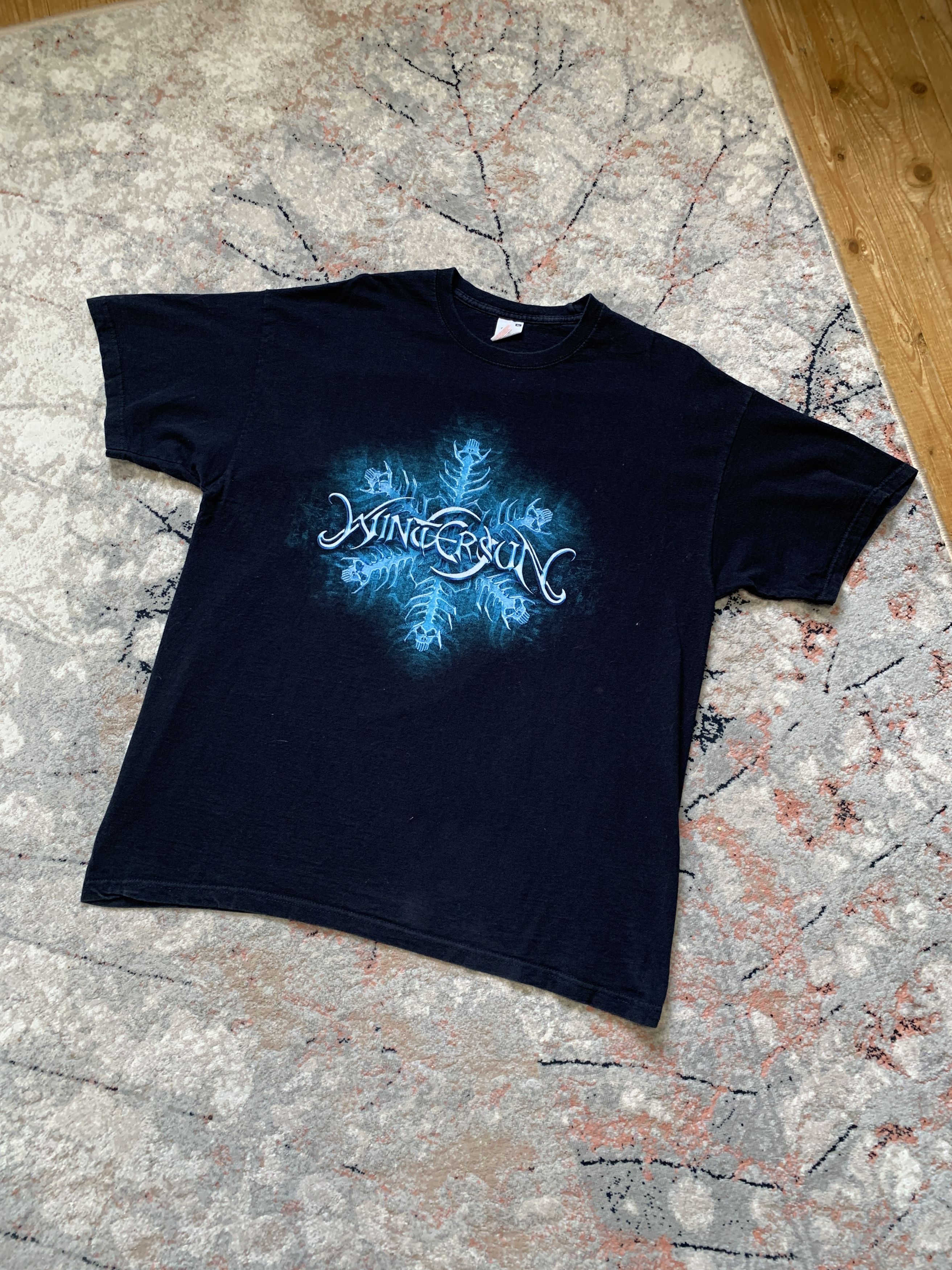 Band Tees × Fruit Of The Loom × Vintage Vintage Wintersun Tee Size US XL / EU 56 / 4 - 1 Thumbnail