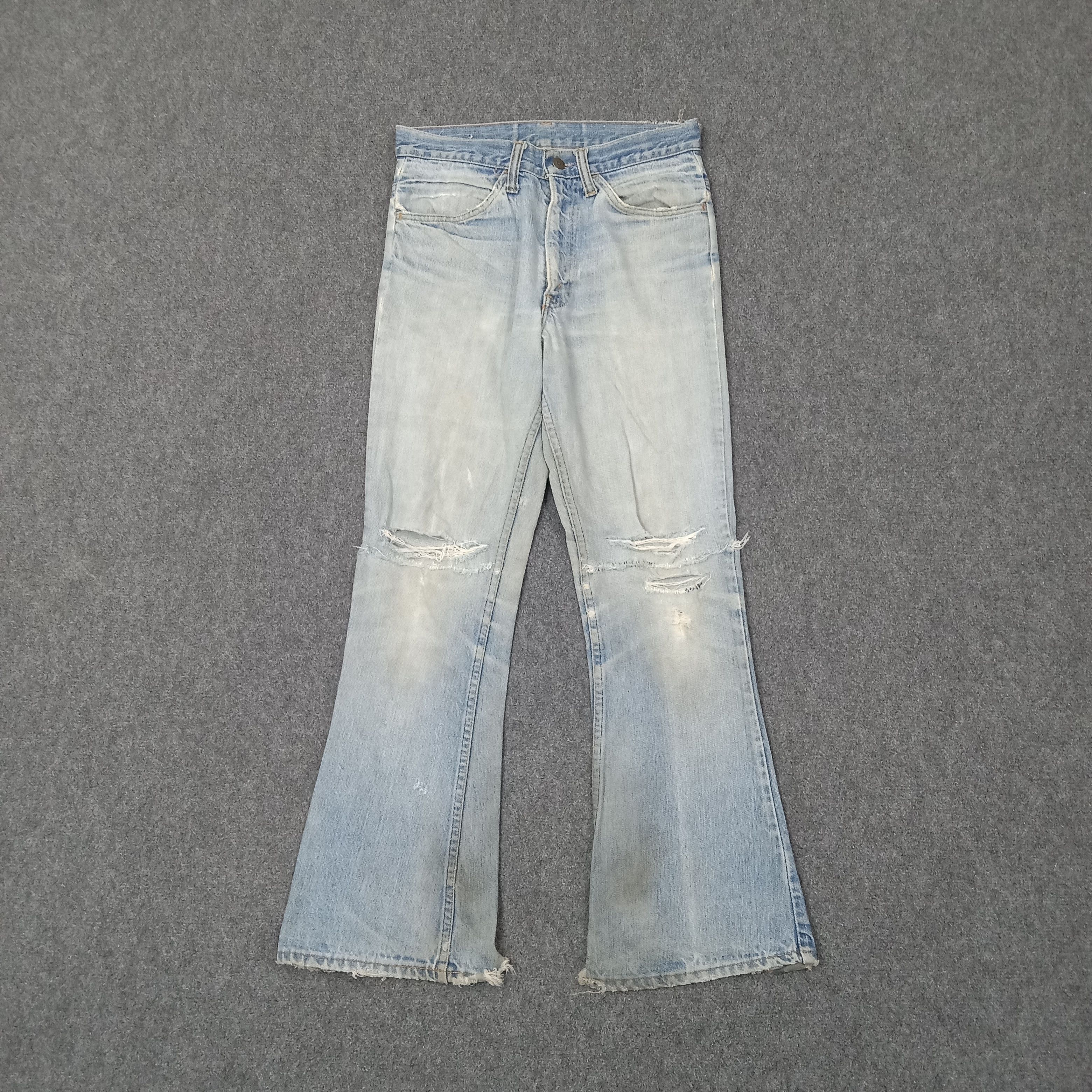 Levi's Levi's American Distressed Style Bootcut Denim Jeans C252N27 Size US 28 / EU 44 - 1 Thumbnail