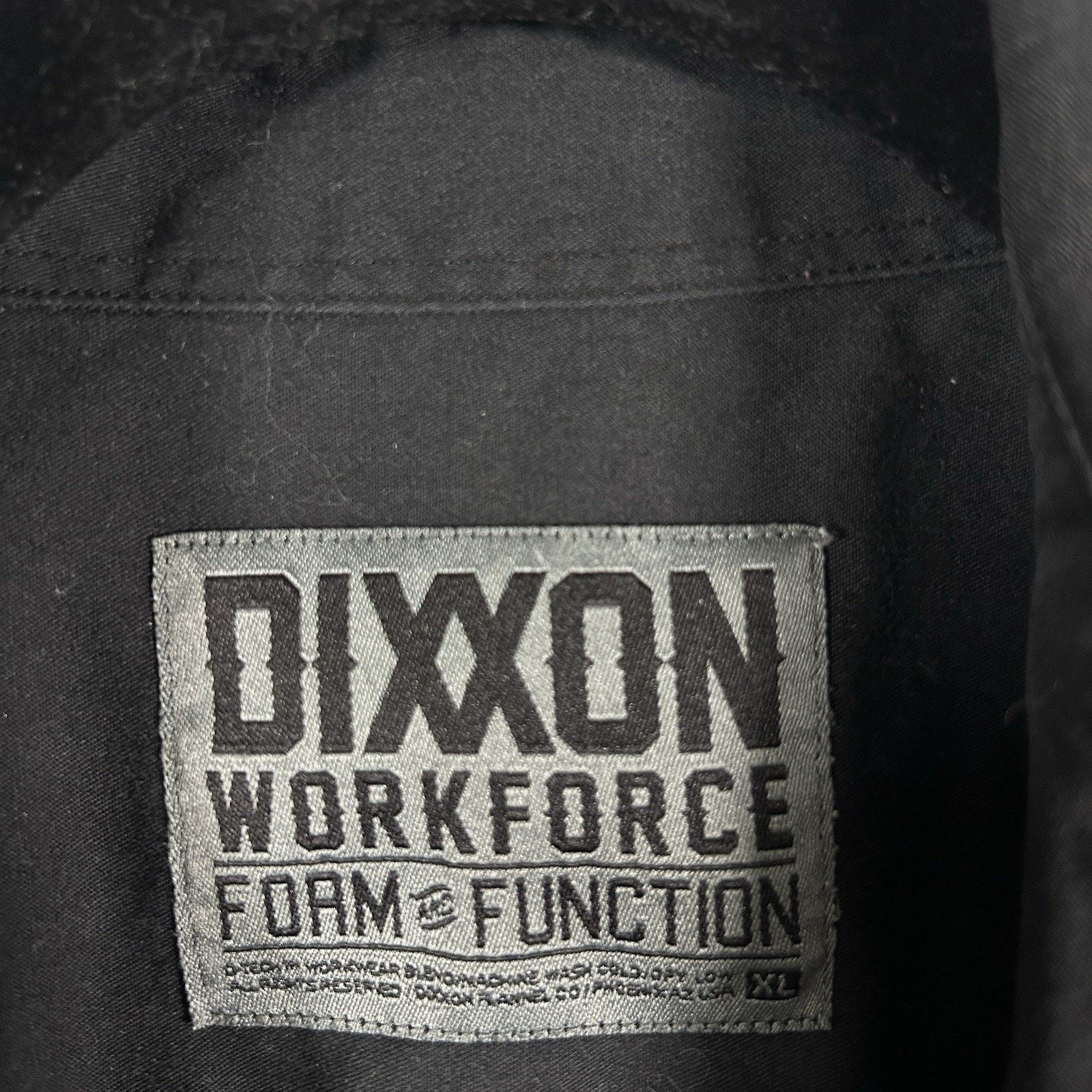 Dixxon Dixxon Workforce Utility Moto Shirt Men's Black XL Size US XL / EU 56 / 4 - 5 Thumbnail