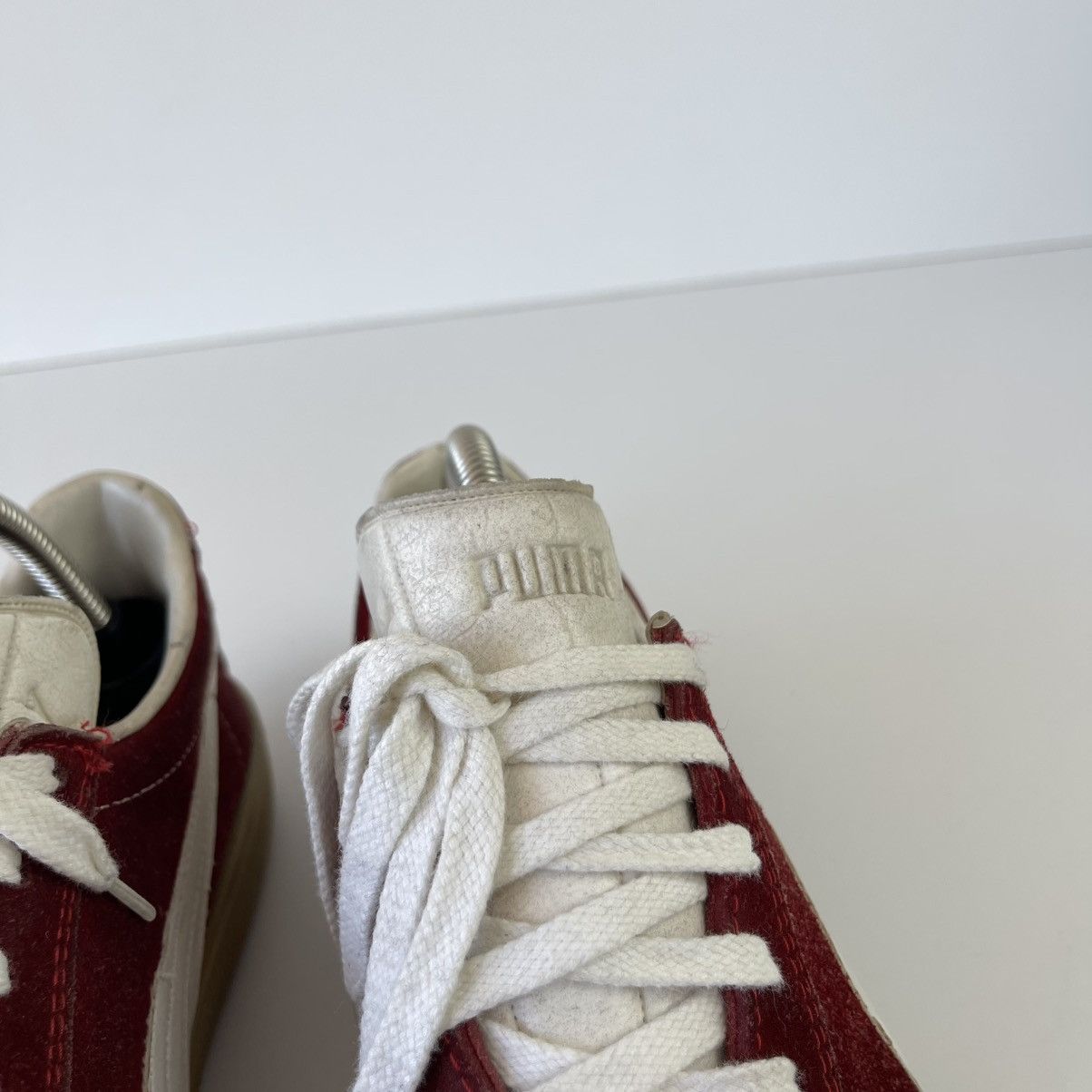 Puma Puma Red Star 70’s-80’s Vintage Shoes Red Made in France Size US 7 / EU 40 - 8 Thumbnail