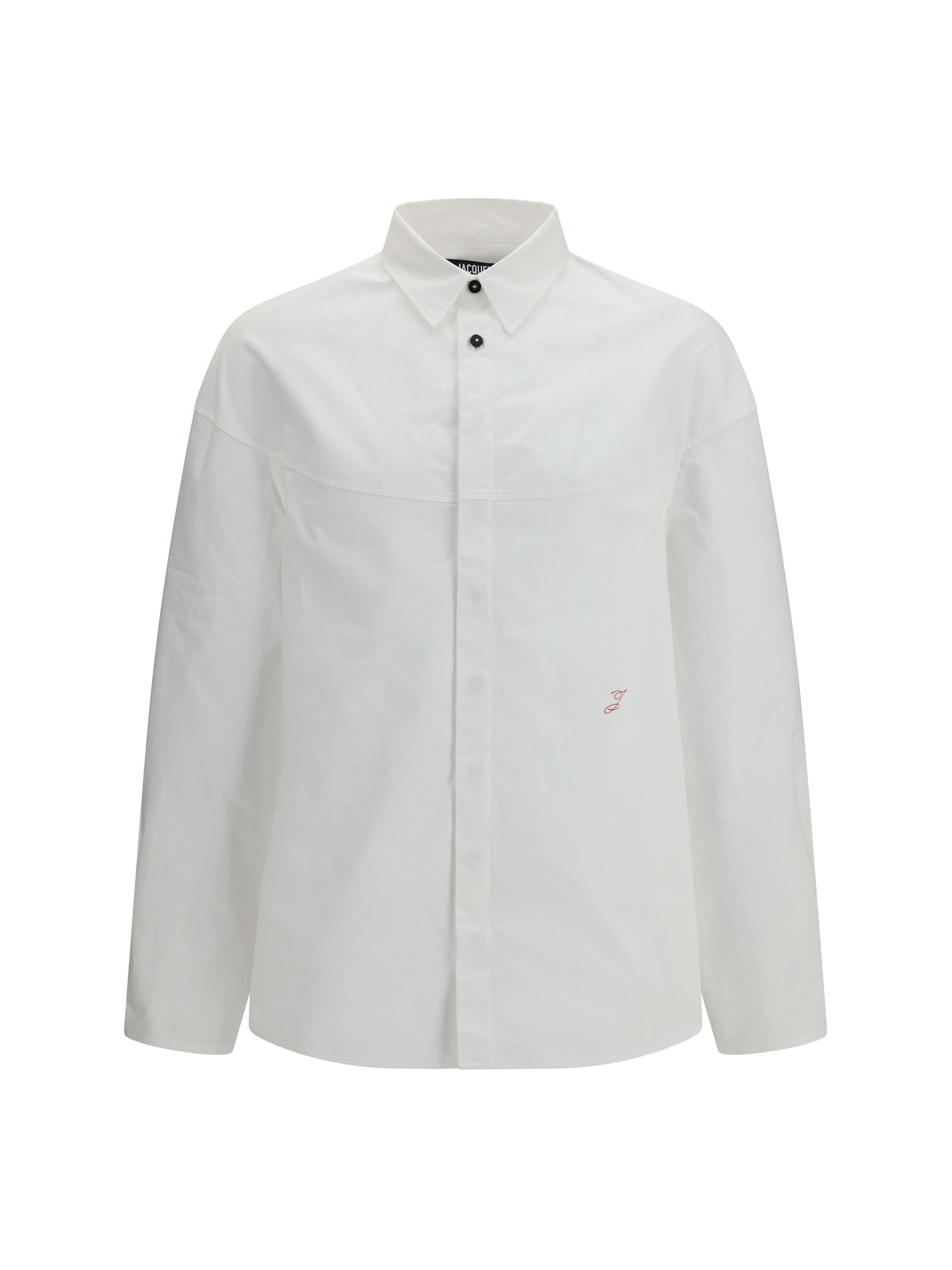Jacquemus Cotton Shirt with logo Size US M / EU 48-50 / 2 - 1 Thumbnail