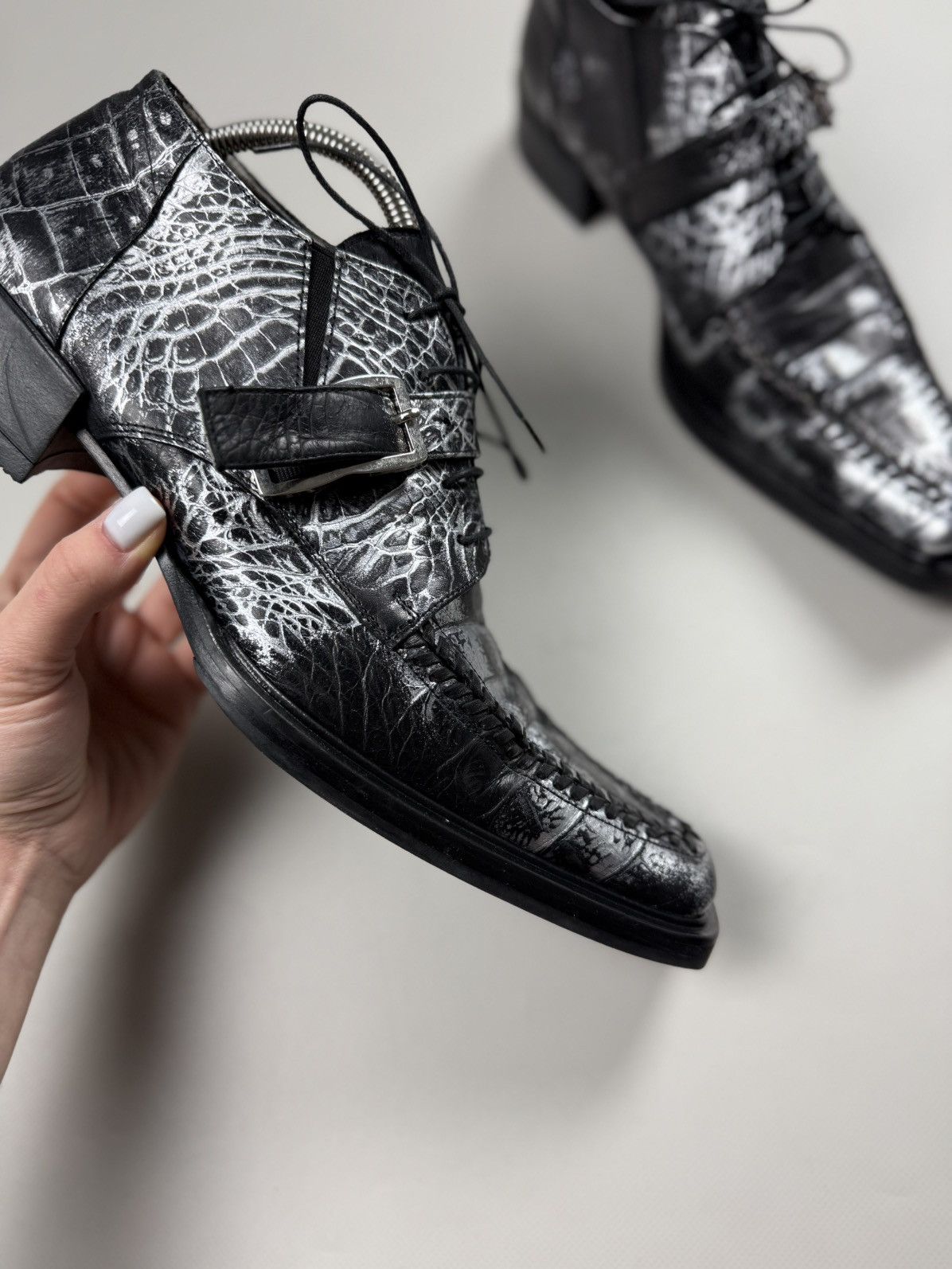 Other Bagatto Men’s Avant-garde Formal Leather Shoes Size 40.5 Size US 7.5 / EU 40-41 - 7 Thumbnail