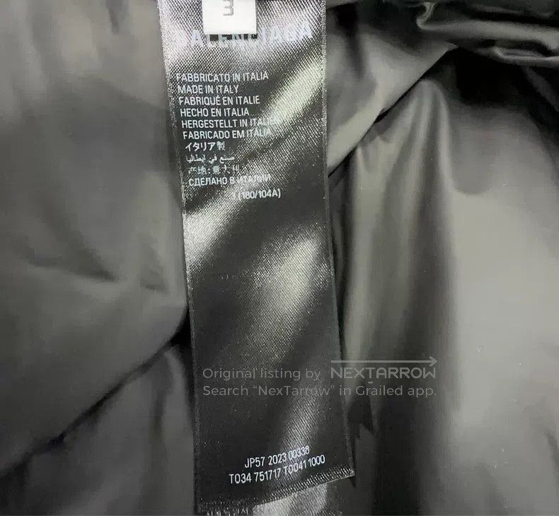 Balenciaga Balenciaga Letter Printed Jacket Size US L / EU 52-54 / 3 - 4 Thumbnail