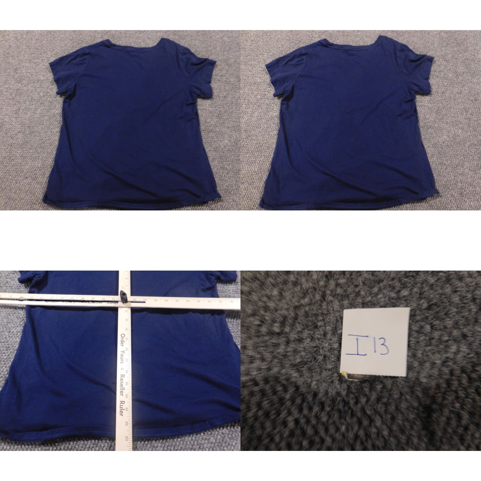 Gap Gap Womens Shirt M Blue pullover crew neck cotton rayon casual stretch love regular Size M / US 6-8 / IT 42-44 - 8 Thumbnail