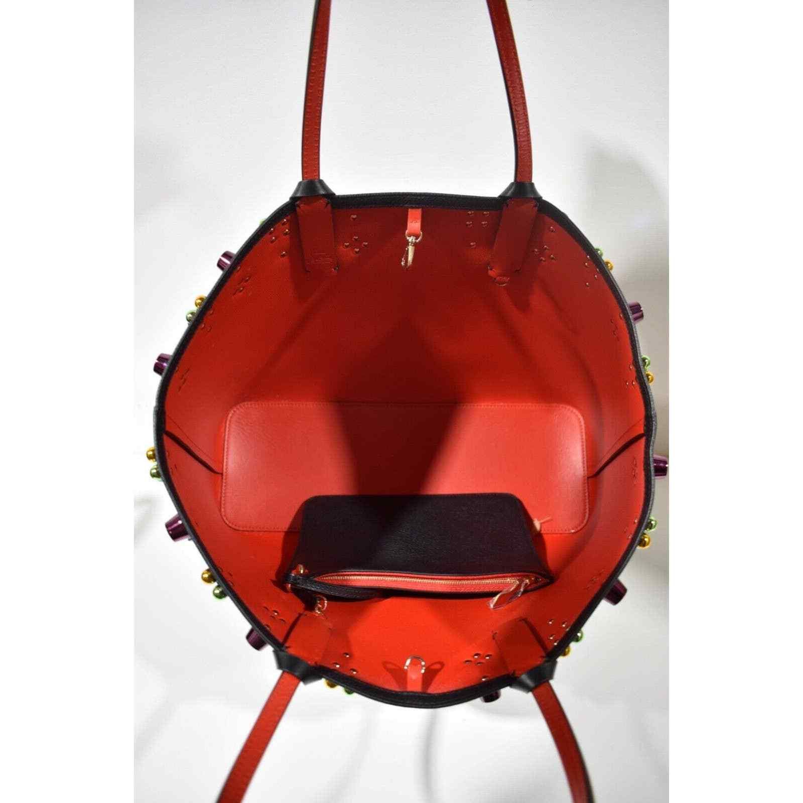 Christian Louboutin Christian Louboutin Multicolor Spike Tote Shoulder Bag Size ONE SIZE - 11 Thumbnail