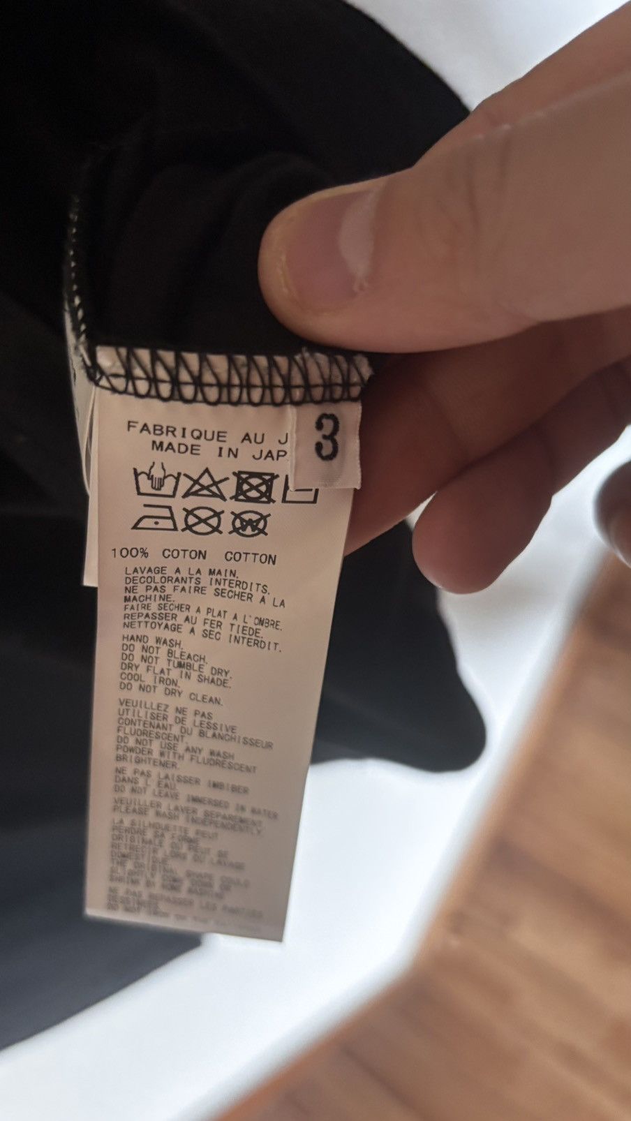 Yohji Yamamoto Yohji Yamamoto Pour Homme Runway Tee Size US M / EU 48-50 / 2 - 5 Thumbnail