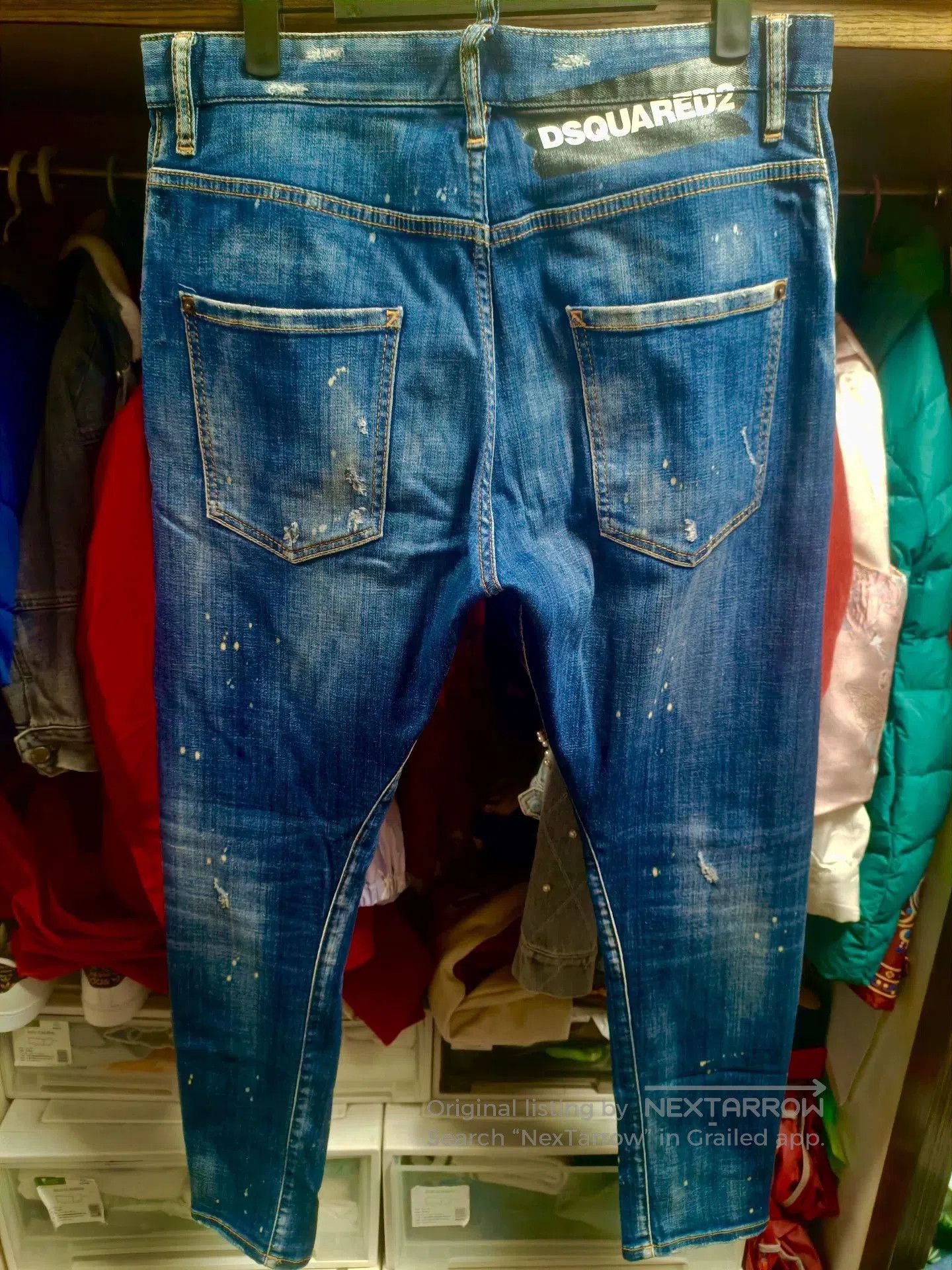Dsquared2 DSQUARED2 D2 Runway CKT Jeans. Size US 32 / EU 48 - 2 Thumbnail