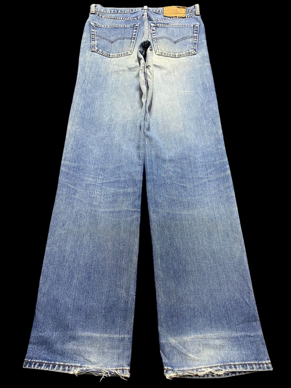 Other 90’s Levis 511 Japan Mud Wash Distressed Loose Jeans Size US 31 - 2 Thumbnail