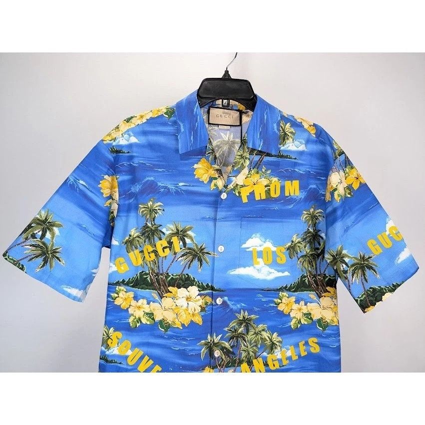 Gucci o1rshd1 Shirt in Multicolor Size US M / EU 48-50 / 2 - 7 Thumbnail