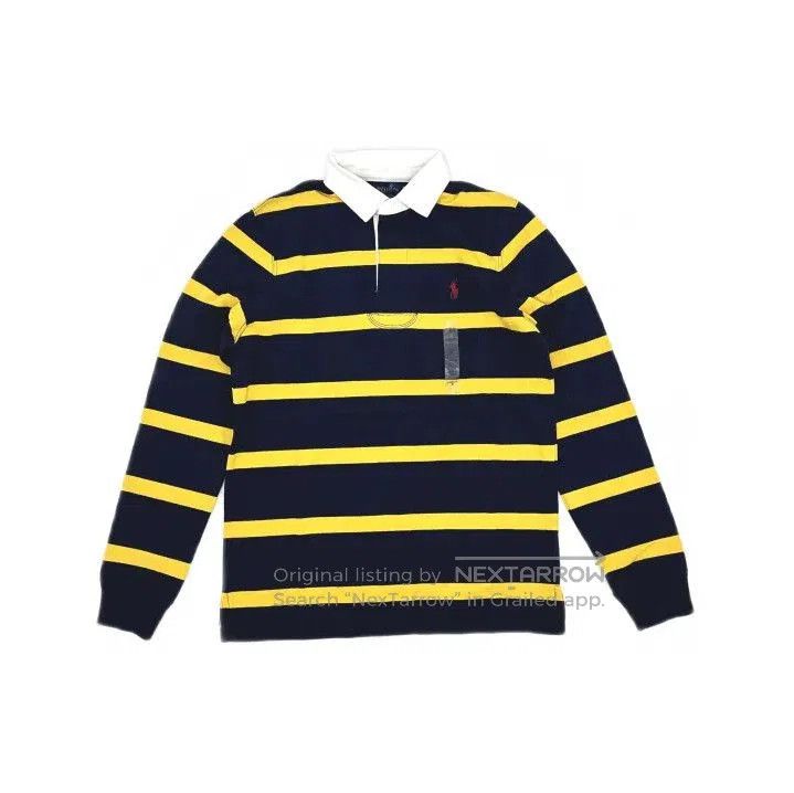 Polo Ralph Lauren Polo Ralph Lauren Striped Collar Long Sleeve T. Size US M / EU 48-50 / 2 - 2 Thumbnail