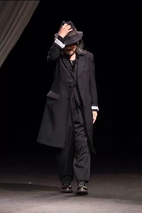 yohji yamamoto dr. jkt wool coat