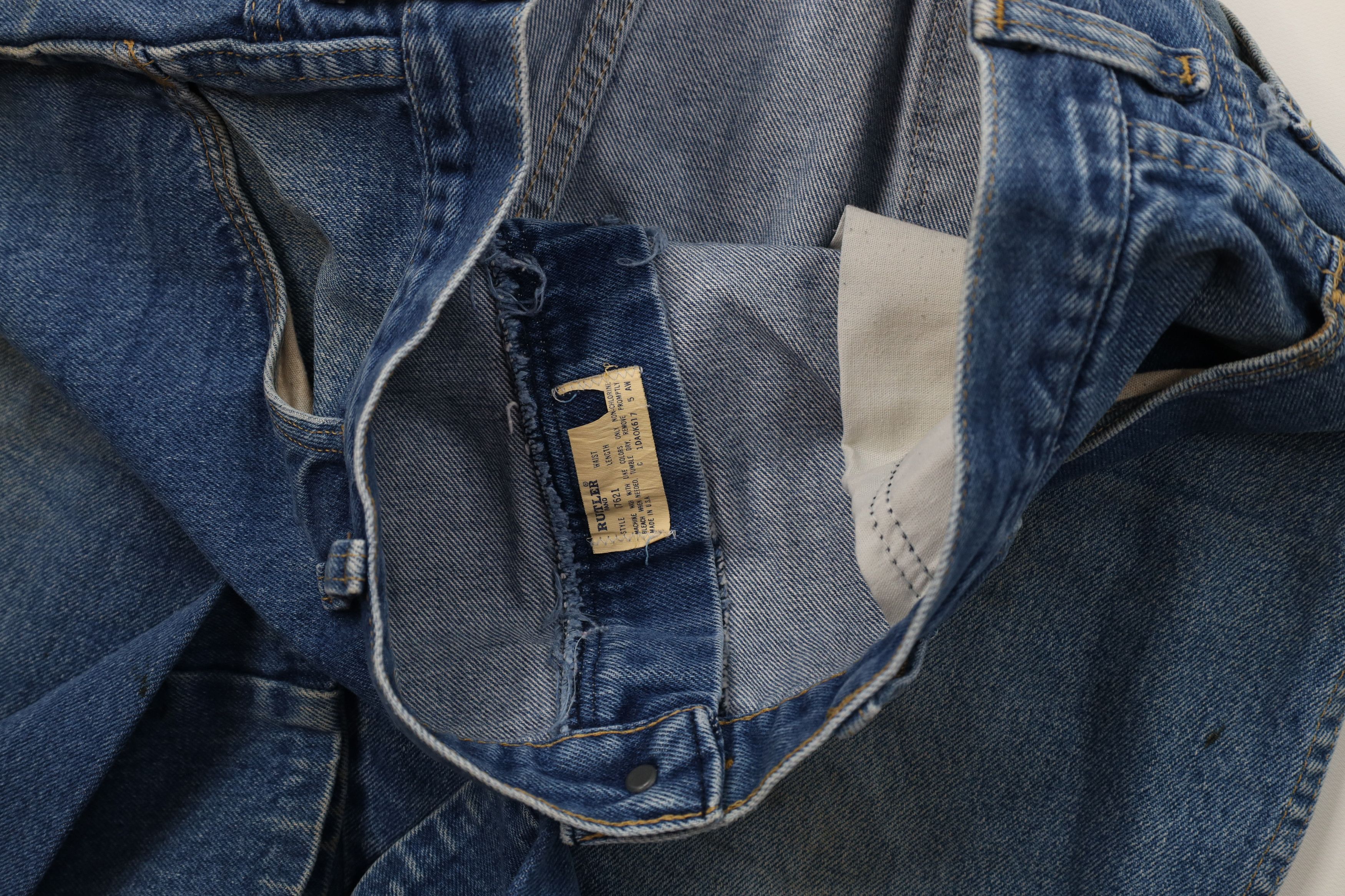Vintage Vintage 70s 80s Streetwear Wide Leg Bootcut Denim Jeans USA Size US 36 / EU 52 - 9 Thumbnail