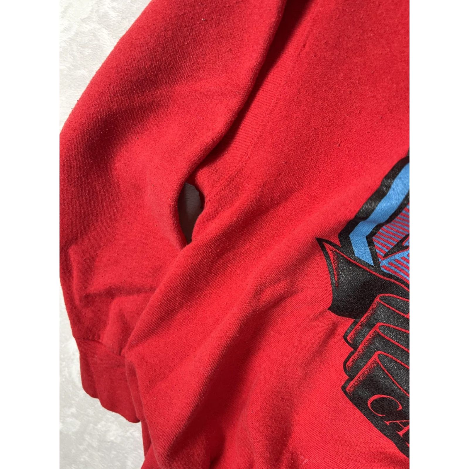 Vintage VINTAGE Niagara Falls Canada Sweatshirt Mens Large Red Crewneck Pullover 90s Size US L / EU 52-54 / 3 - 7 Thumbnail