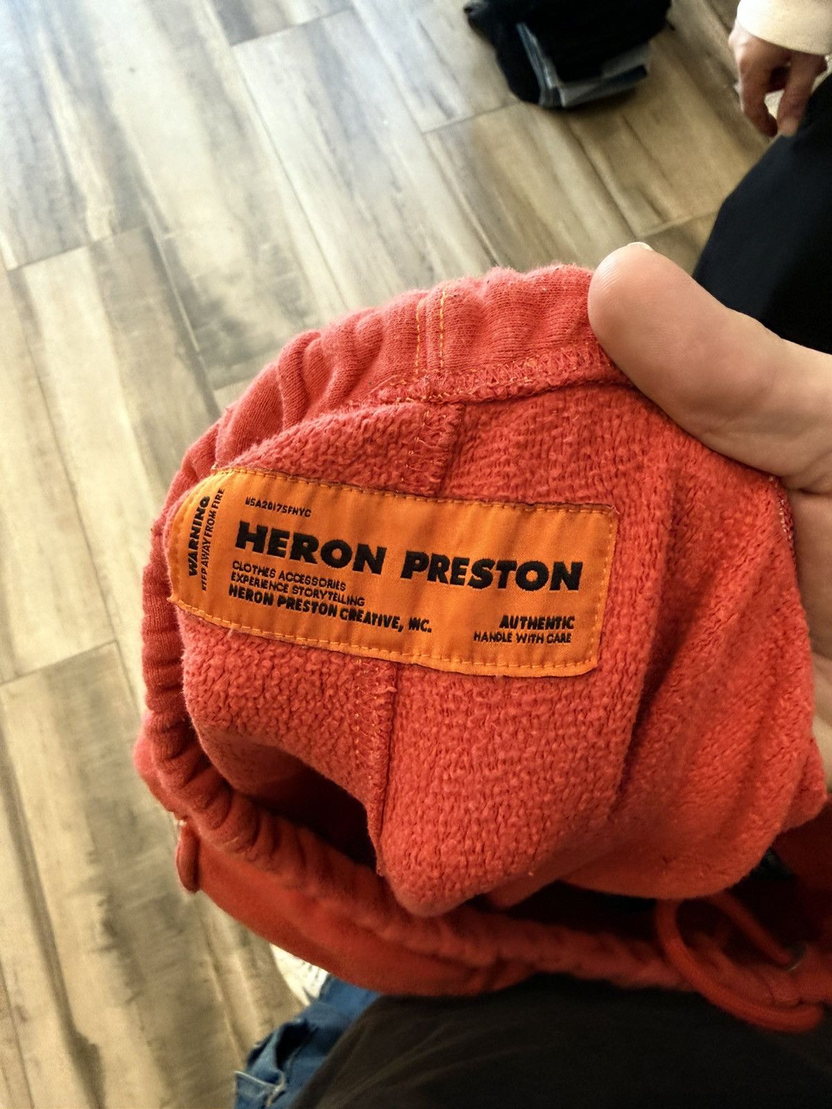 Heron Preston Heron Preston Orange NASA Sweatpants Size US 34 / EU 50 - 3 Thumbnail