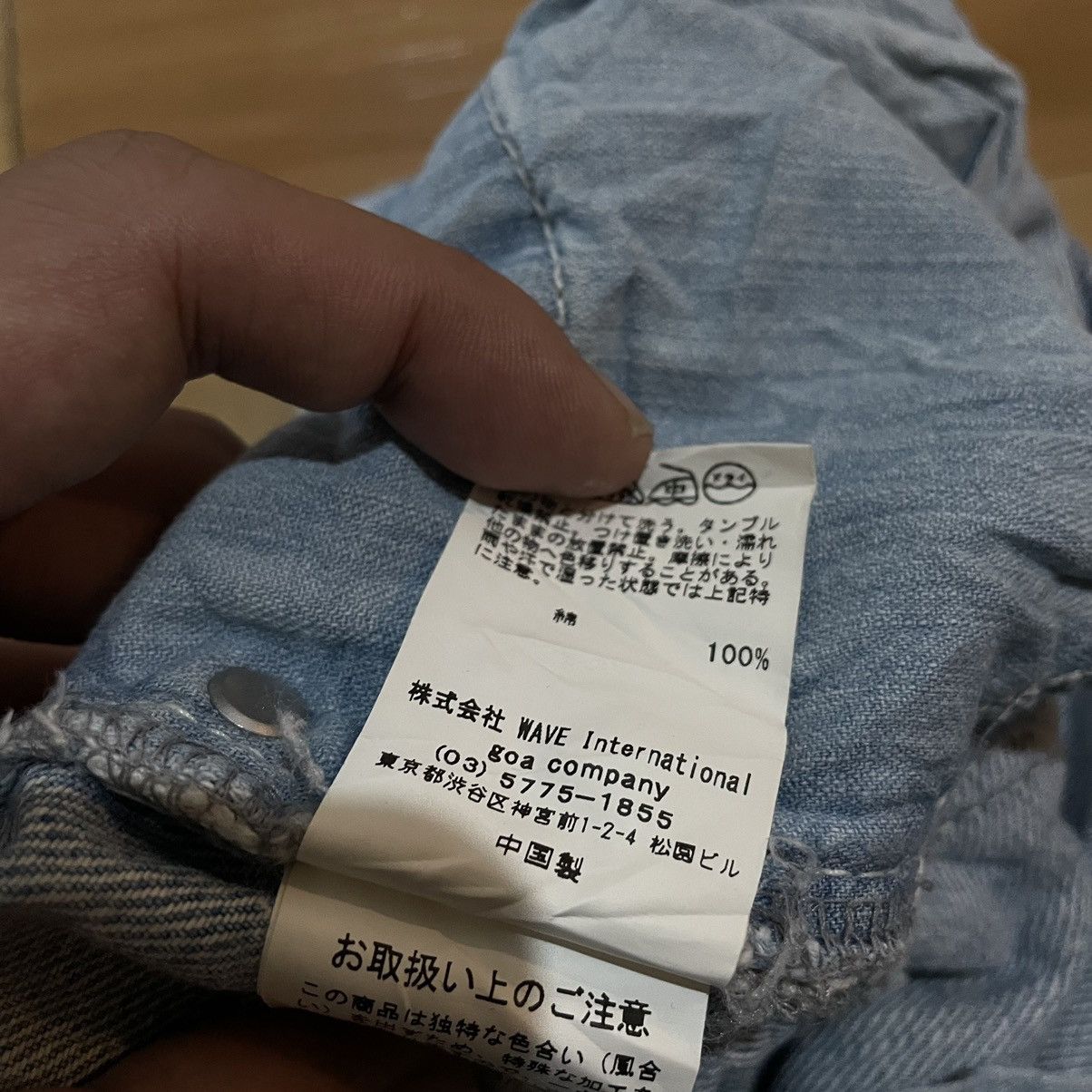GOA G.o.a distressed selvedge denim jean Size US 30 / EU 46 - 8 Thumbnail