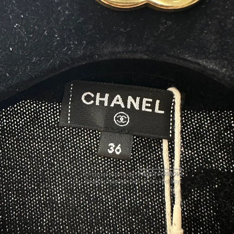 Chanel Chanel Cashmere sequin Logo flower cardigan coat Size XS / US 0-2 / IT 36-38 - 3 Thumbnail