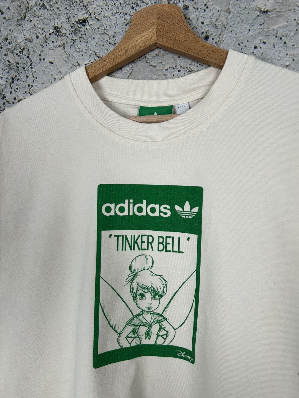 Adidas Adidas x Disney Tinker Bell Graphic Tee Sport Streetwear Size US M / EU 48-50 / 2 - 3 Thumbnail