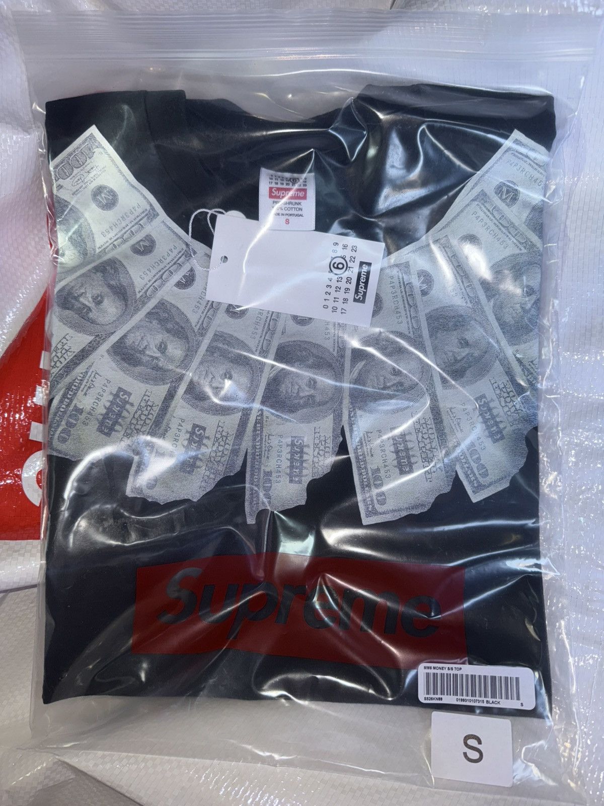 Maison Margiela × Supreme Supreme MM6 Maison Margiela Money S/S Top Size US S / EU 44-46 / 1 - 2 Thumbnail