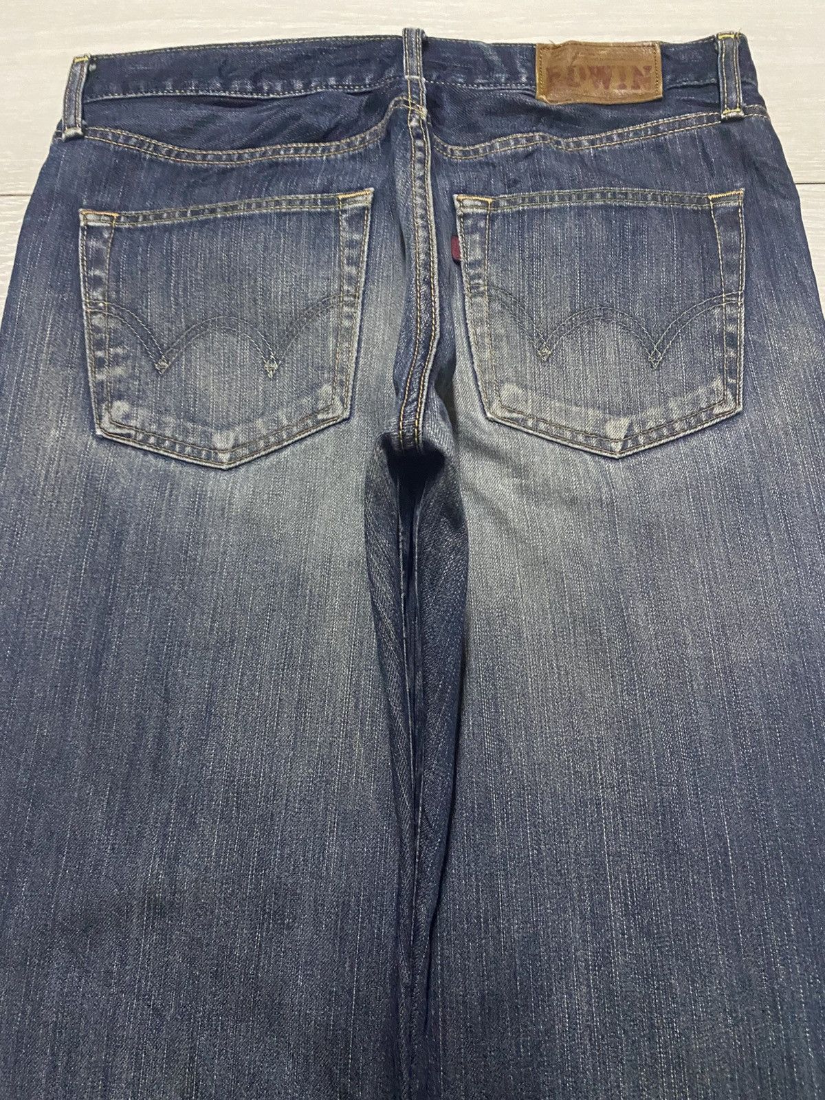 Edwin Vintage Edwin 503 Mud Wash Baggy Jeans Size US 32 / EU 48 - 4 Thumbnail