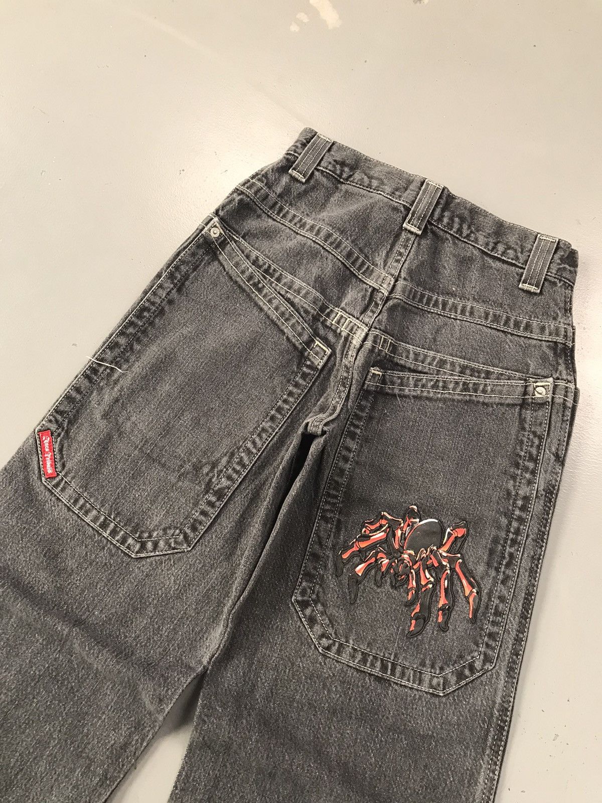 JNCO × Southpole × Vintage Vintage Jnco spider 🕷️ print denim Size 25" / US 0 / IT 36 - 12 Thumbnail