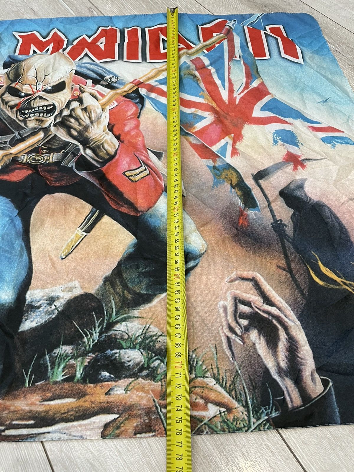Iron Maiden × Vintage Vintage Iron Maiden 2005 Poster Scarf Size ONE SIZE - 7 Thumbnail