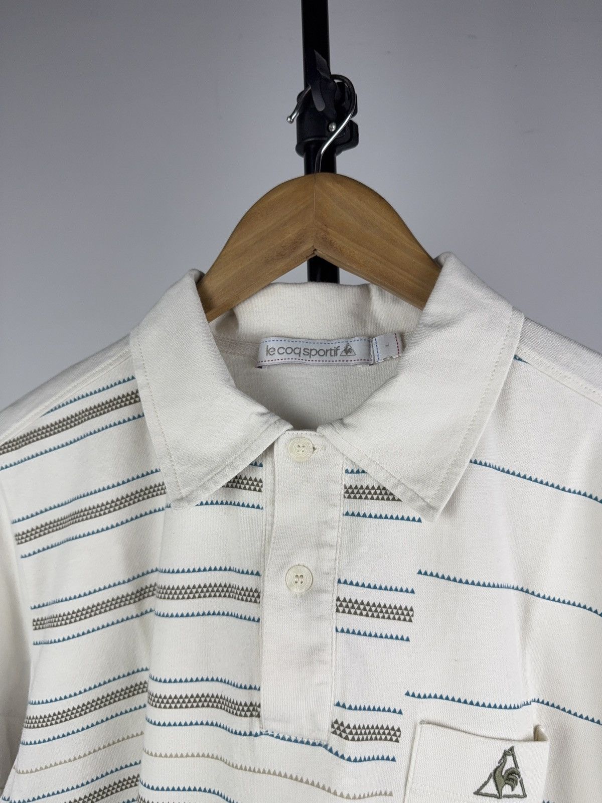 Le Coq Sportif Vintage 00s France Retro Style Le Coq Sportif Polos Shirt Size US L / EU 52-54 / 3 - 4 Thumbnail