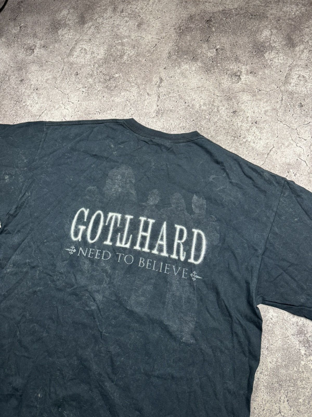 Band Tees Vintage 00’s GOTTHARD “Need To Belive” Y2K Band Tee Size US XL / EU 56 / 4 - 5 Thumbnail