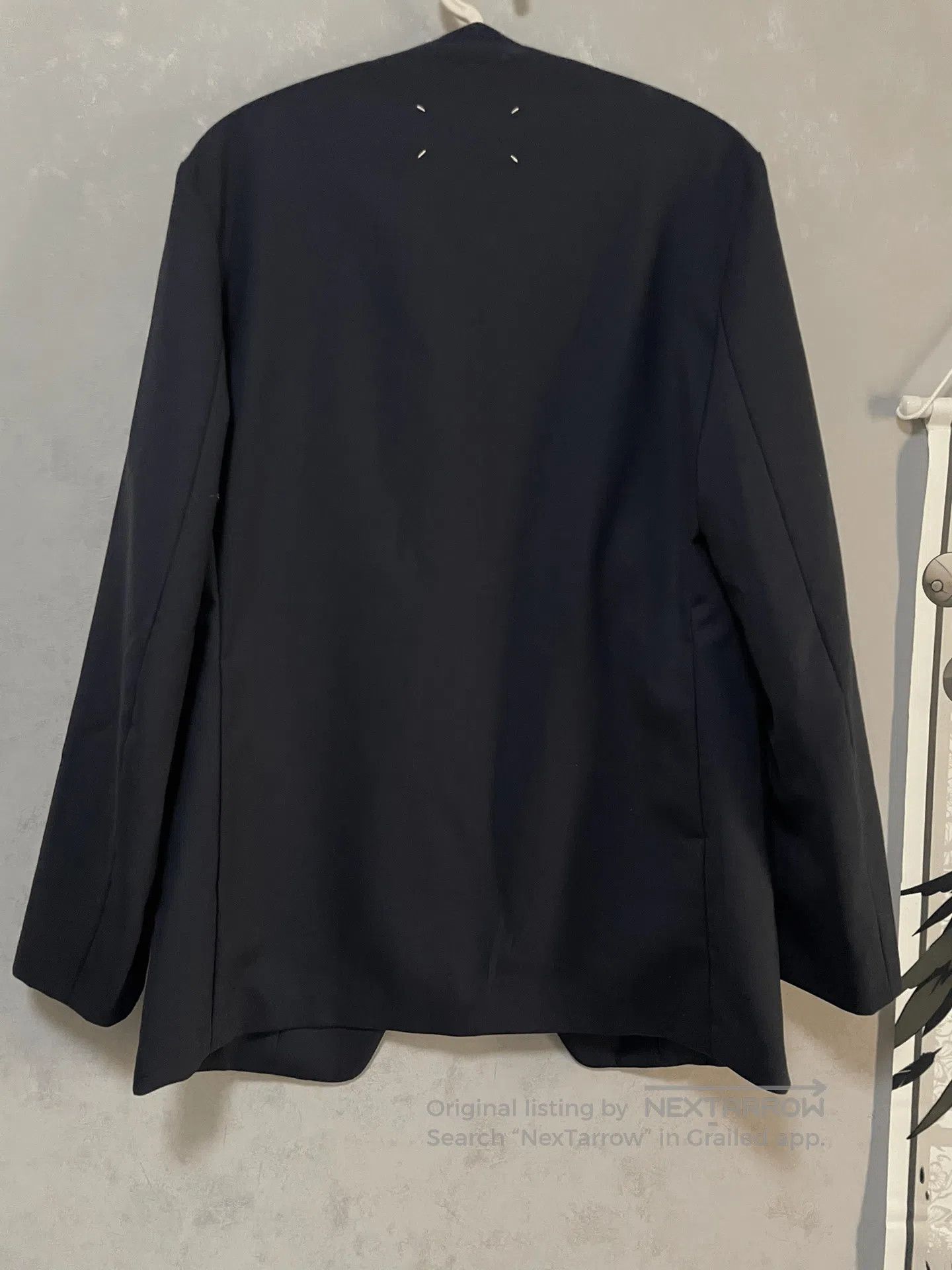 Maison Margiela Maison Margiela Navy Wool Sleeveless Jacket. Size US S / EU 44-46 / 1 - 2 Thumbnail