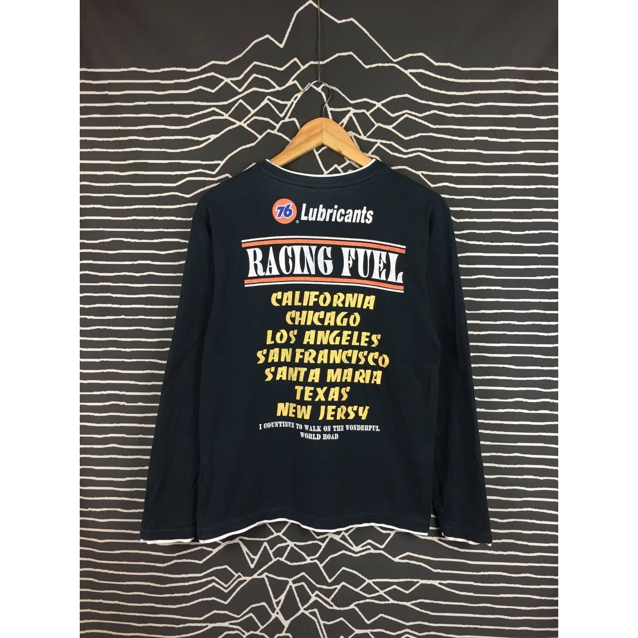 Union LA × Vintage Vtg Authentic 76 Lubricant Racing Fuel Longsleeve Tee Size US M / EU 48-50 / 2 - 2 Thumbnail