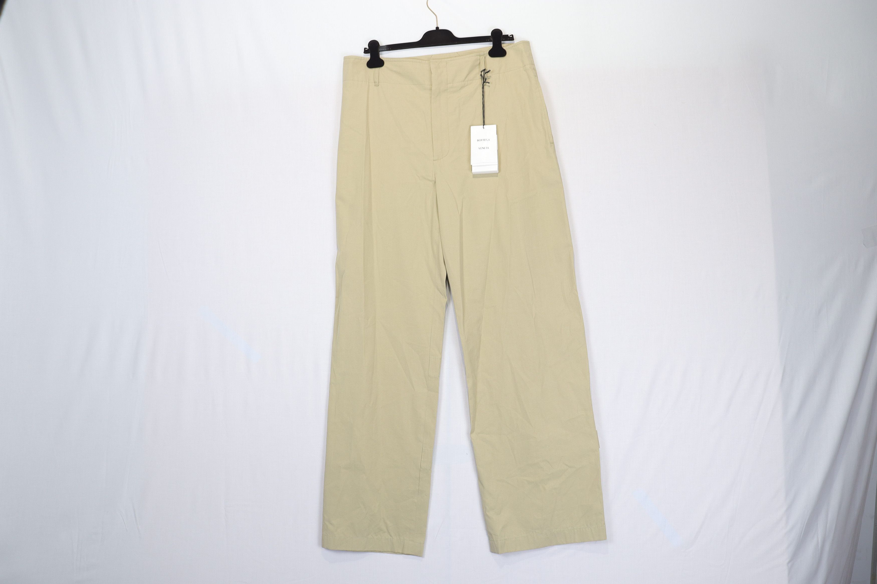 Bottega Veneta o1rshd11223 Adjust Back Stretch Pant in Beige / Travertine Size US 36 / EU 52 - 5 Thumbnail