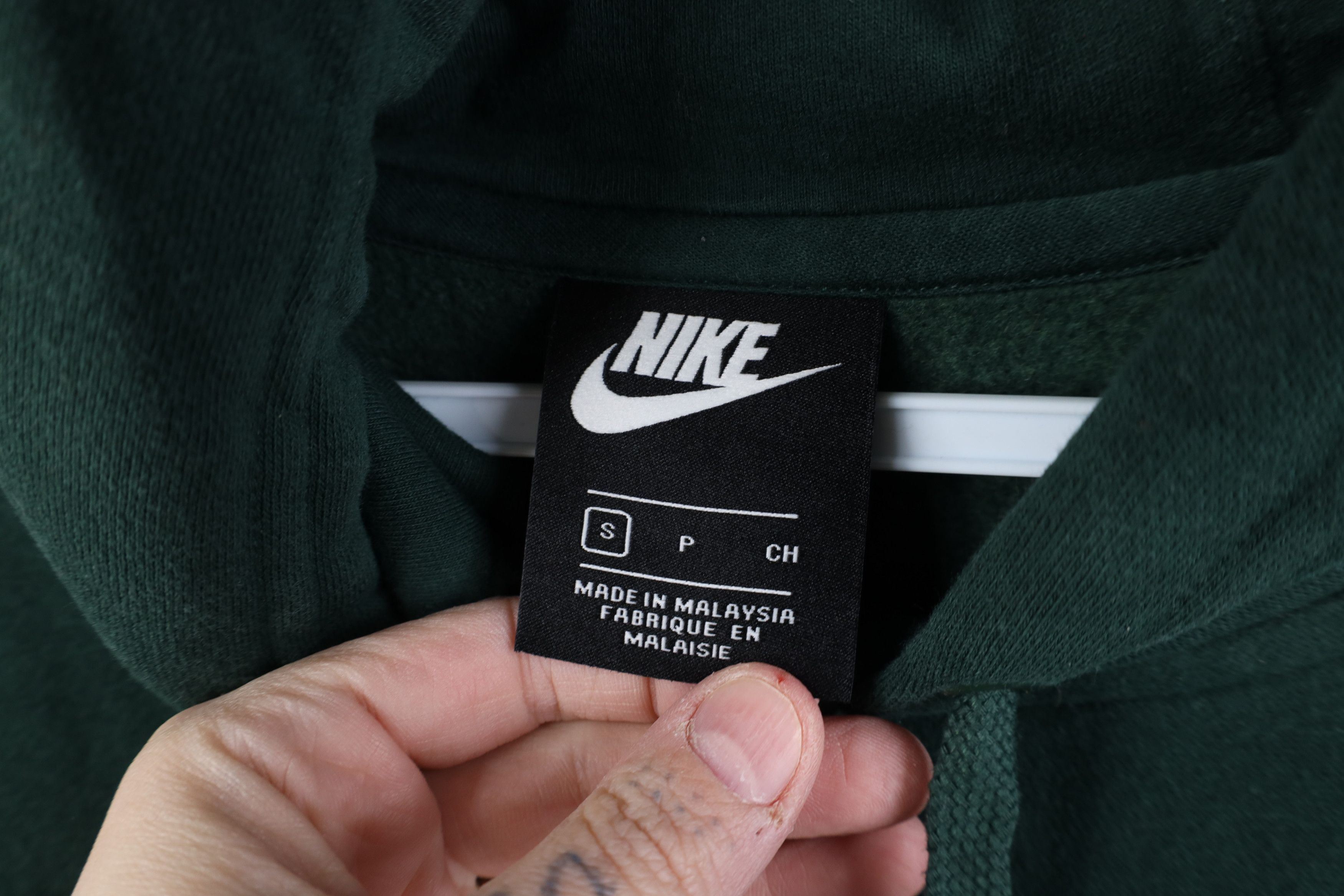Nike Vintage Y2K Nike Swoosh Michigan State University Hoodie Size US S / EU 44-46 / 1 - 9 Thumbnail