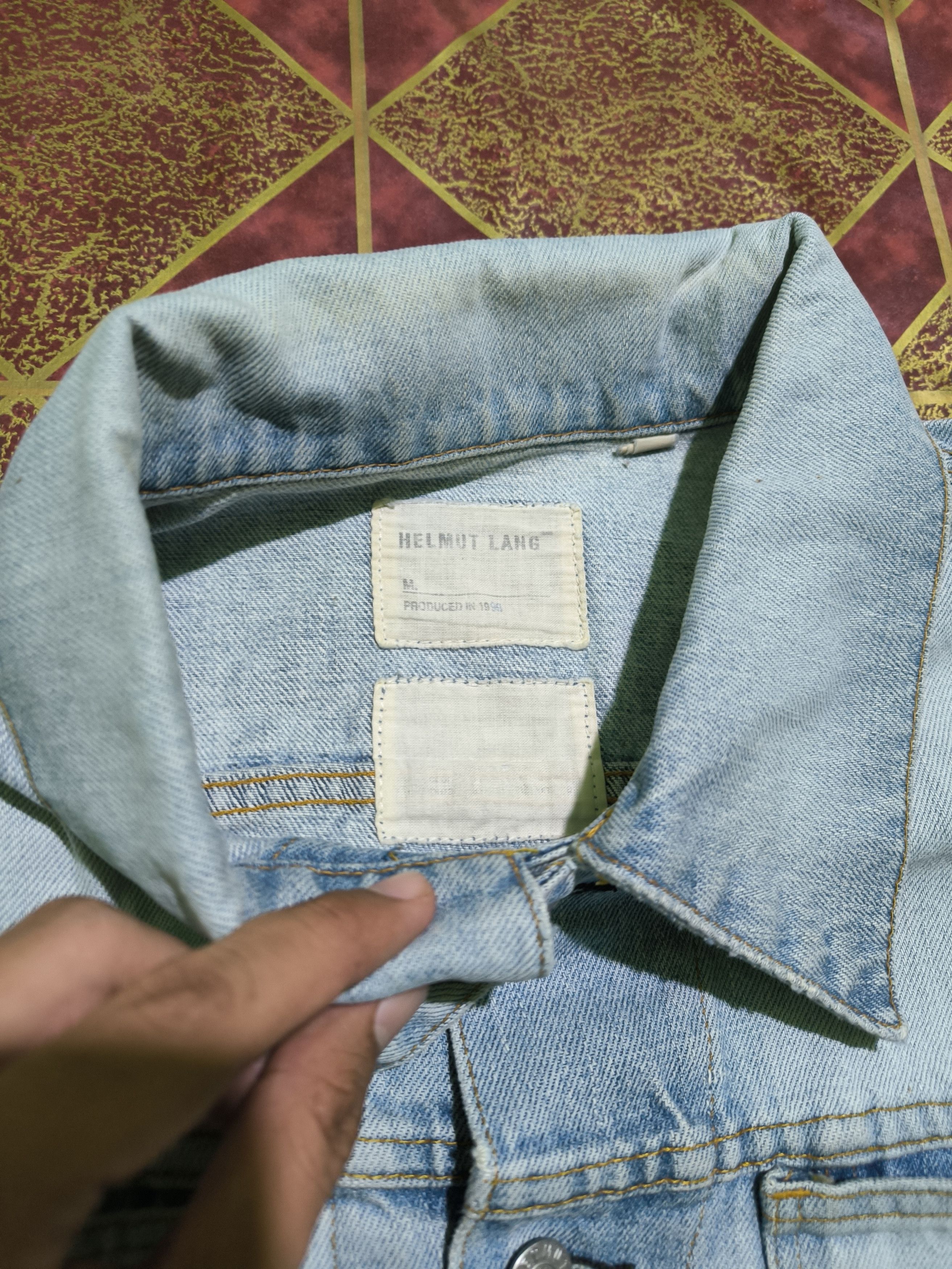 Helmut Lang Helmut Lang "Sandwash" Denim Jacket Size US M / EU 48-50 / 2 - 4 Thumbnail