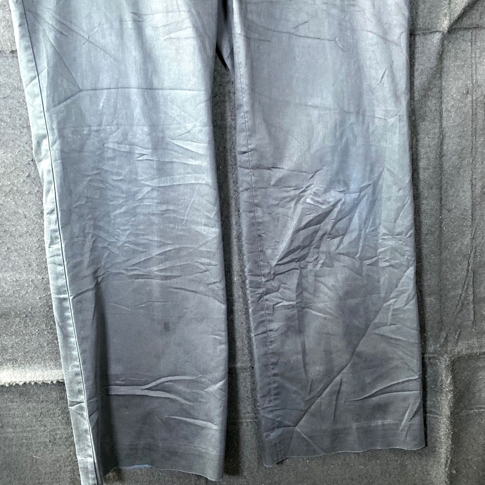 Ann Taylor Ann Taylor Womens Pants Black Mid Rise Wide Leg Stretch 12 Wide-Leg Dress Pants Mens? Size 25" / US 0 / IT 36 - 3 Thumbnail