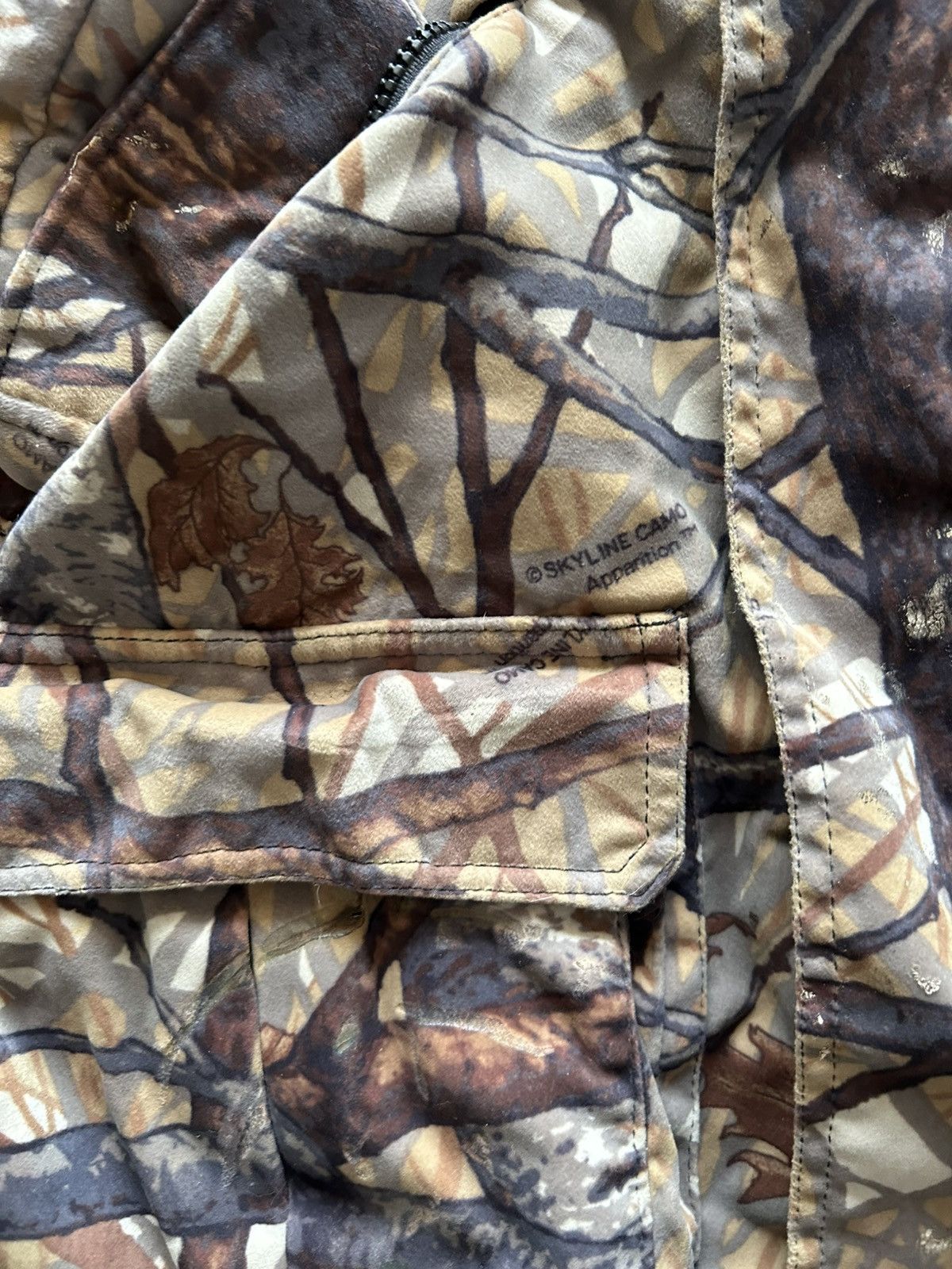 Vintage Vintage Real Tree Camo Water Proof Puffer Hunting Jacket Size US L / EU 52-54 / 3 - 2 Thumbnail