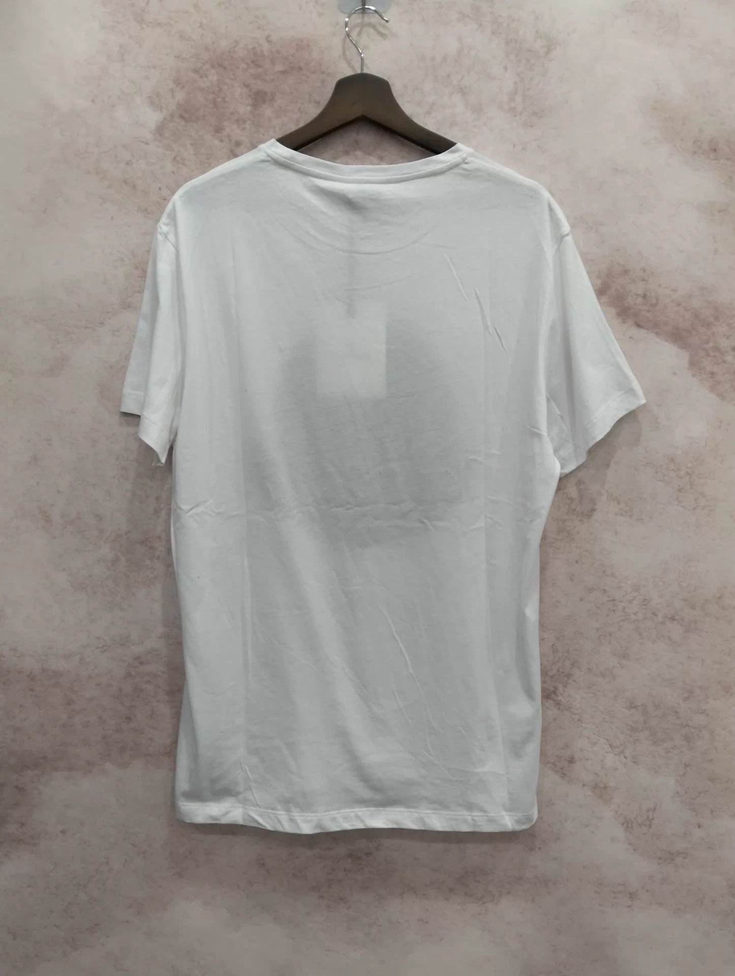 Moncler Moncler White Printed T - shirt XXL Size US XXL / EU 58 / 5 - 2 Thumbnail