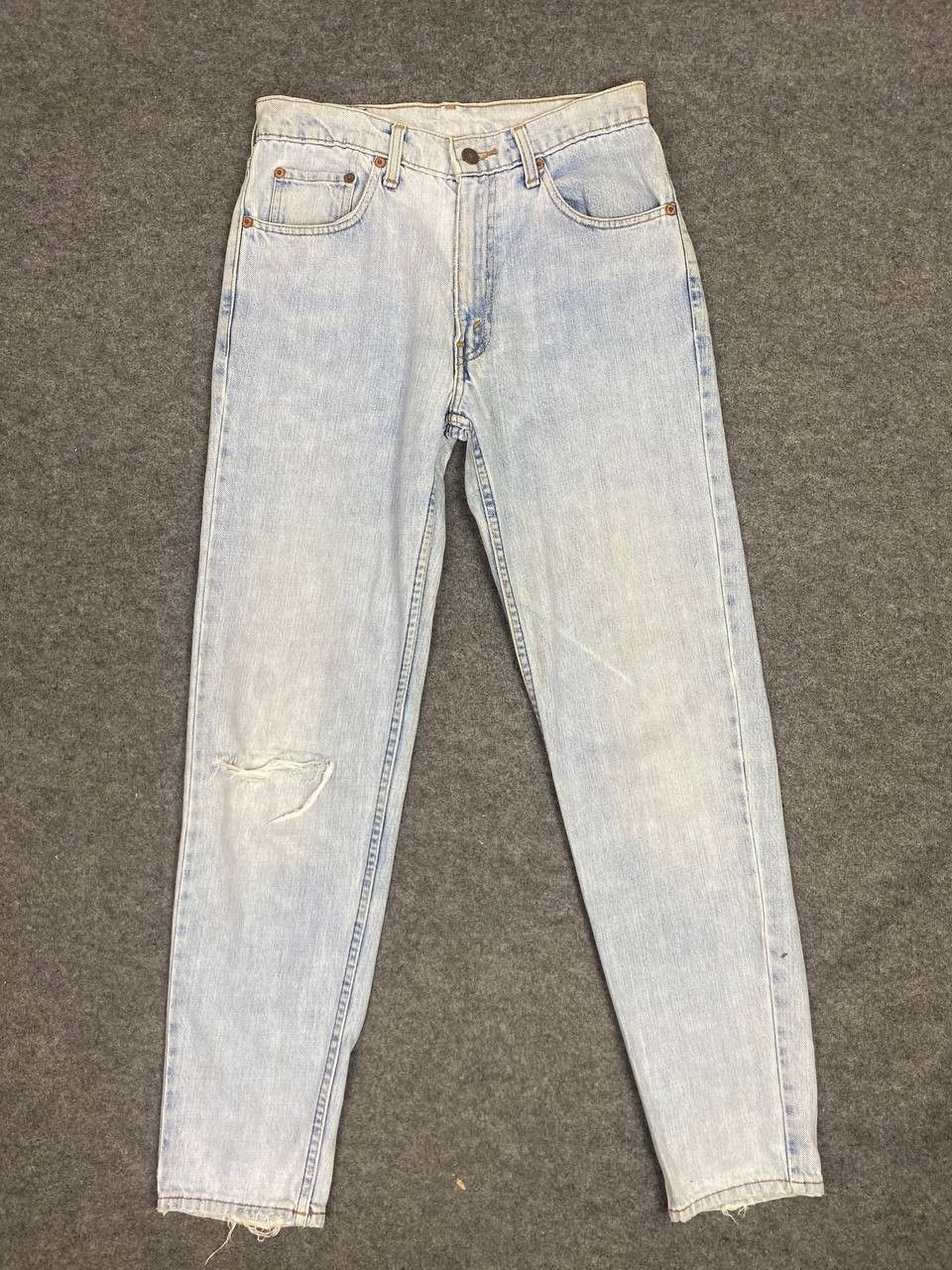 Levi's vintage levis 603 light wash distressed denim Size US 30 / EU 46 - 6 Thumbnail