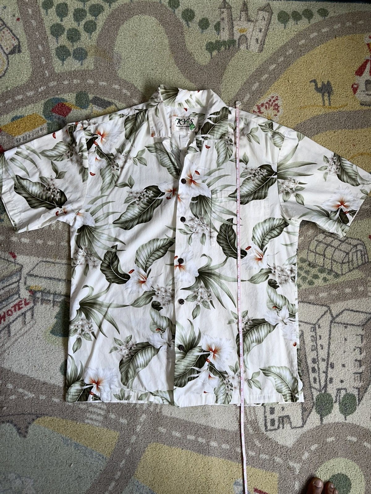 Vintage KY’s VINTAGE HAWAIIAN SHIRT WHITE S Size US S / EU 44-46 / 1 - 4 Thumbnail
