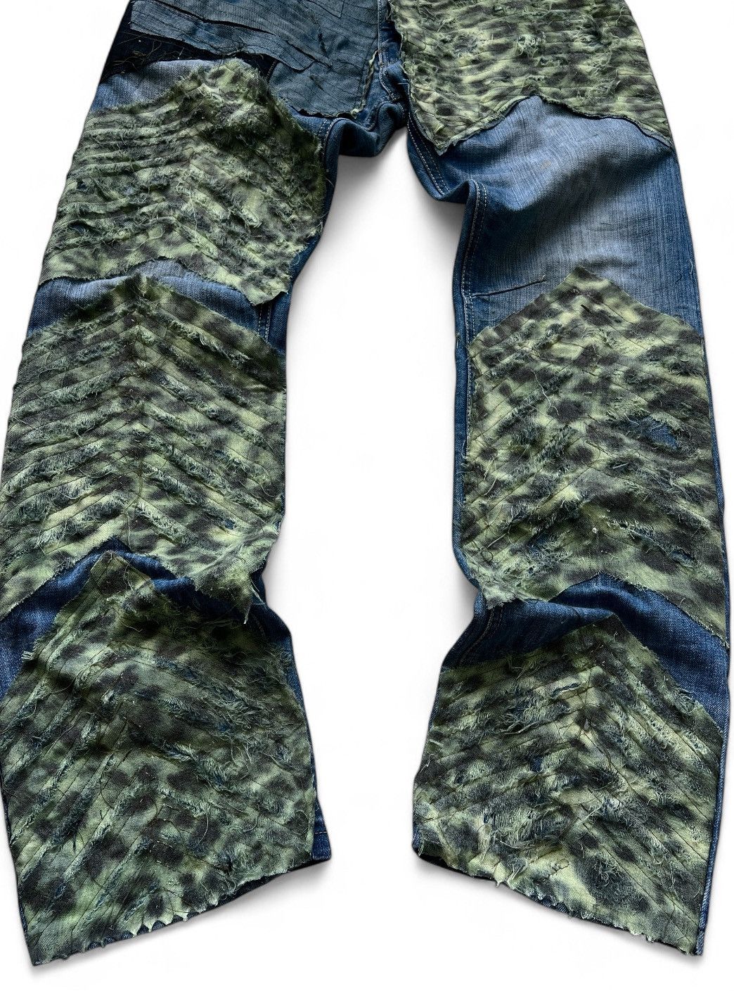 Hysteric Glamour × Japanese Brand 💥 HYSTERIC GLAMOUR BALENCIAGA STYLE JAPANESE JEANS Size US 32 / EU 48 - 3 Thumbnail